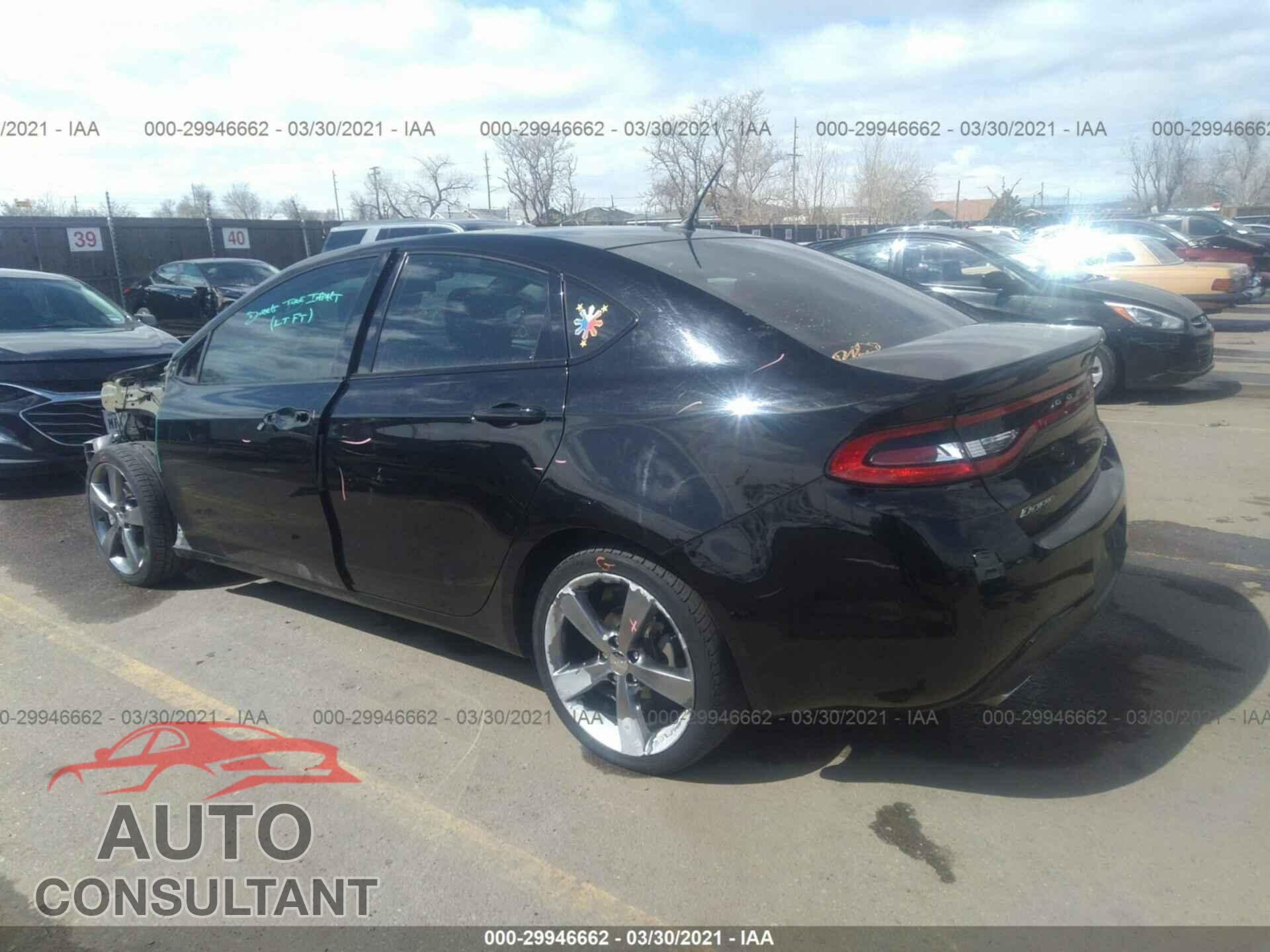 DODGE DART 2016 - 1C3CDFEB4GD635714