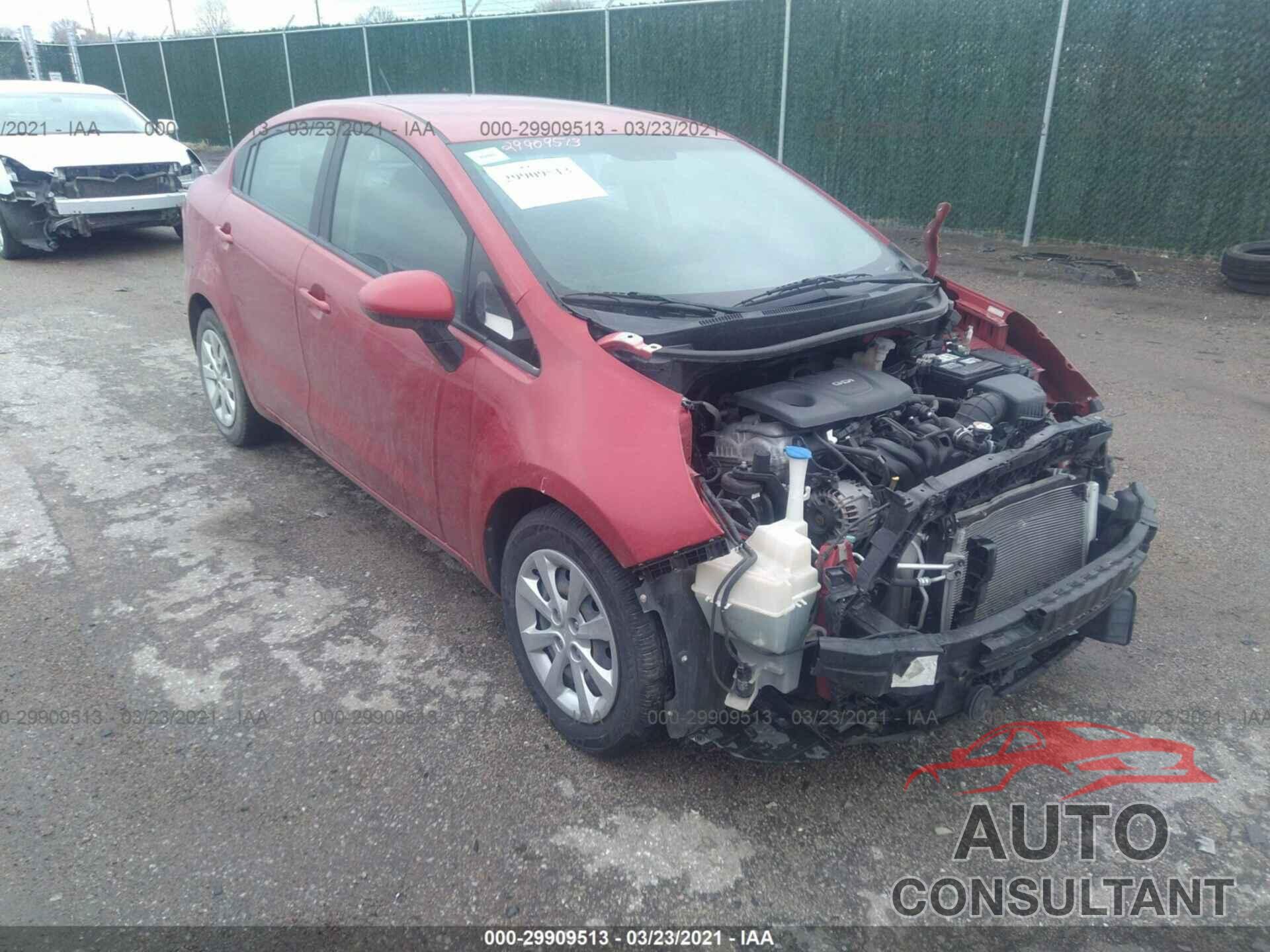 KIA RIO 2017 - KNADM4A38H6005765