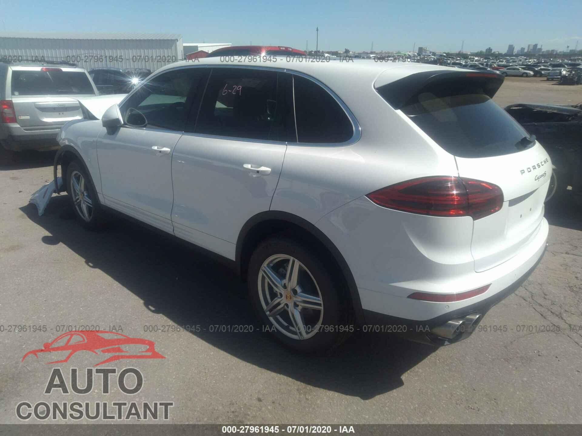 PORSCHE CAYENNE 2016 - WP1AB2A22GLA94223