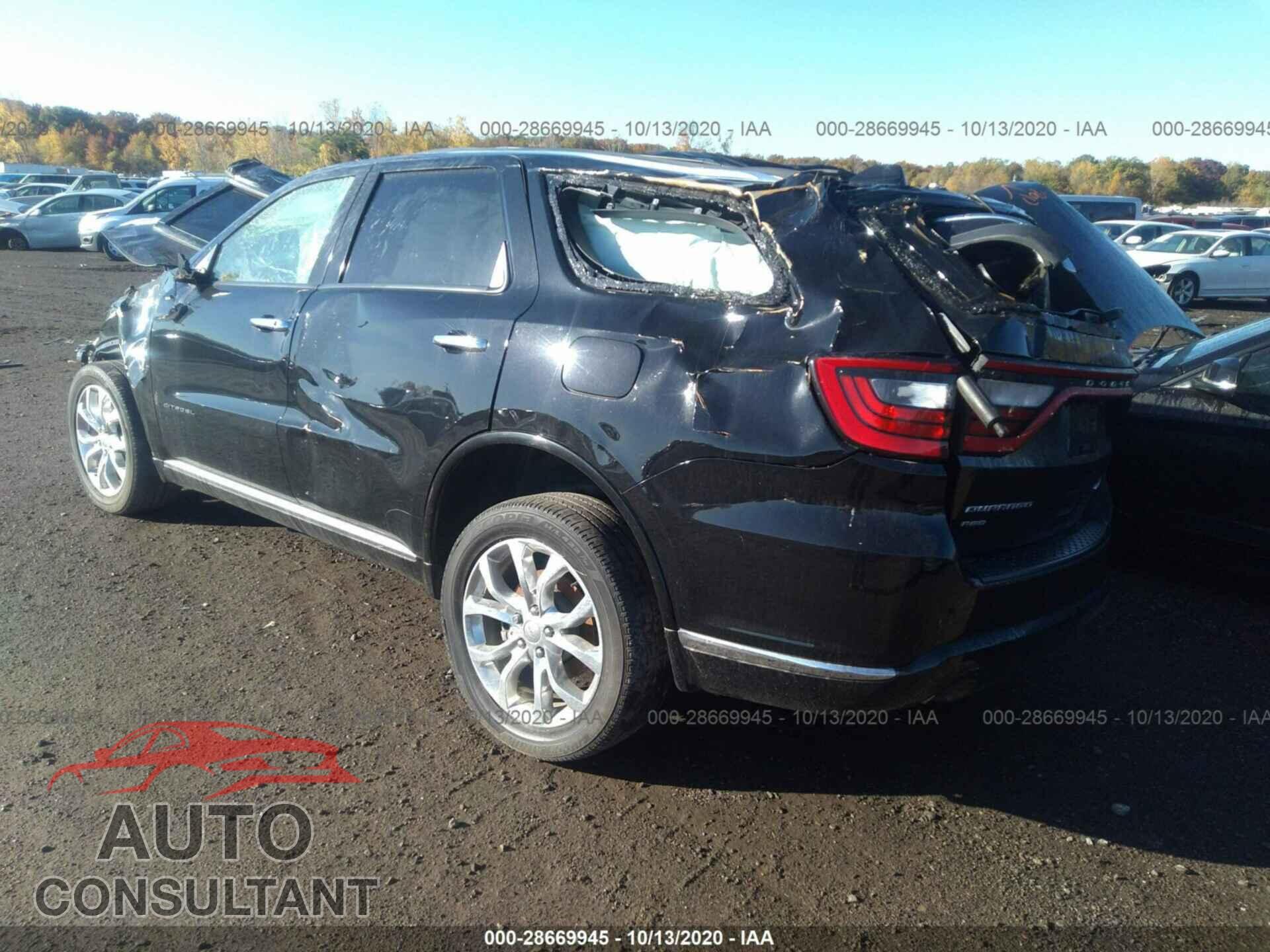 DODGE DURANGO 2017 - 1C4RDJEG7HC871088