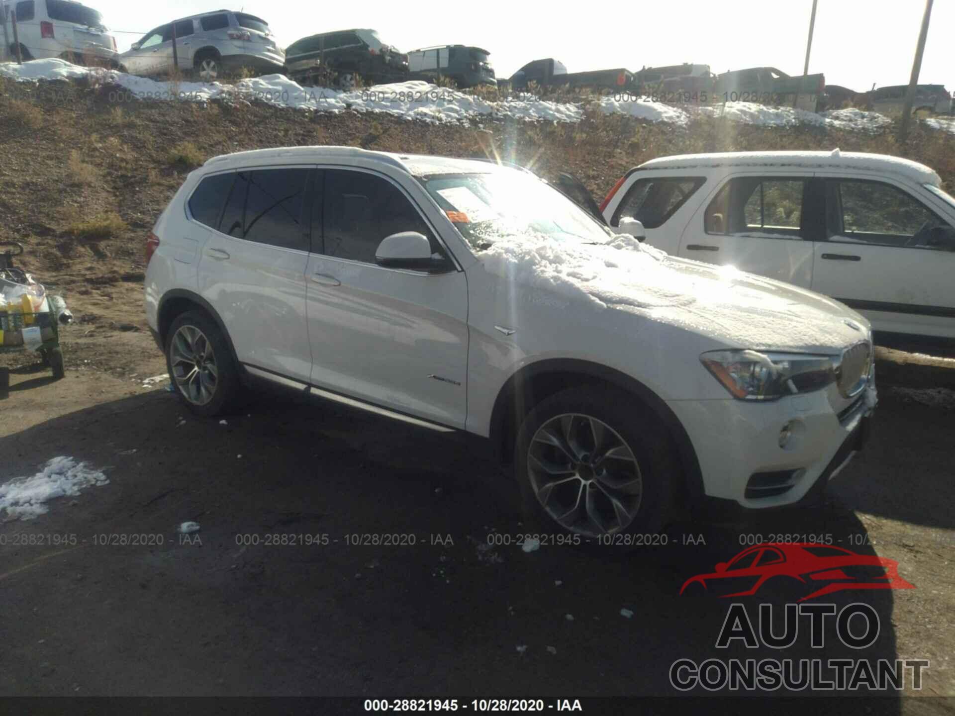 BMW X3 2016 - 5UXWY3C58G0N87181