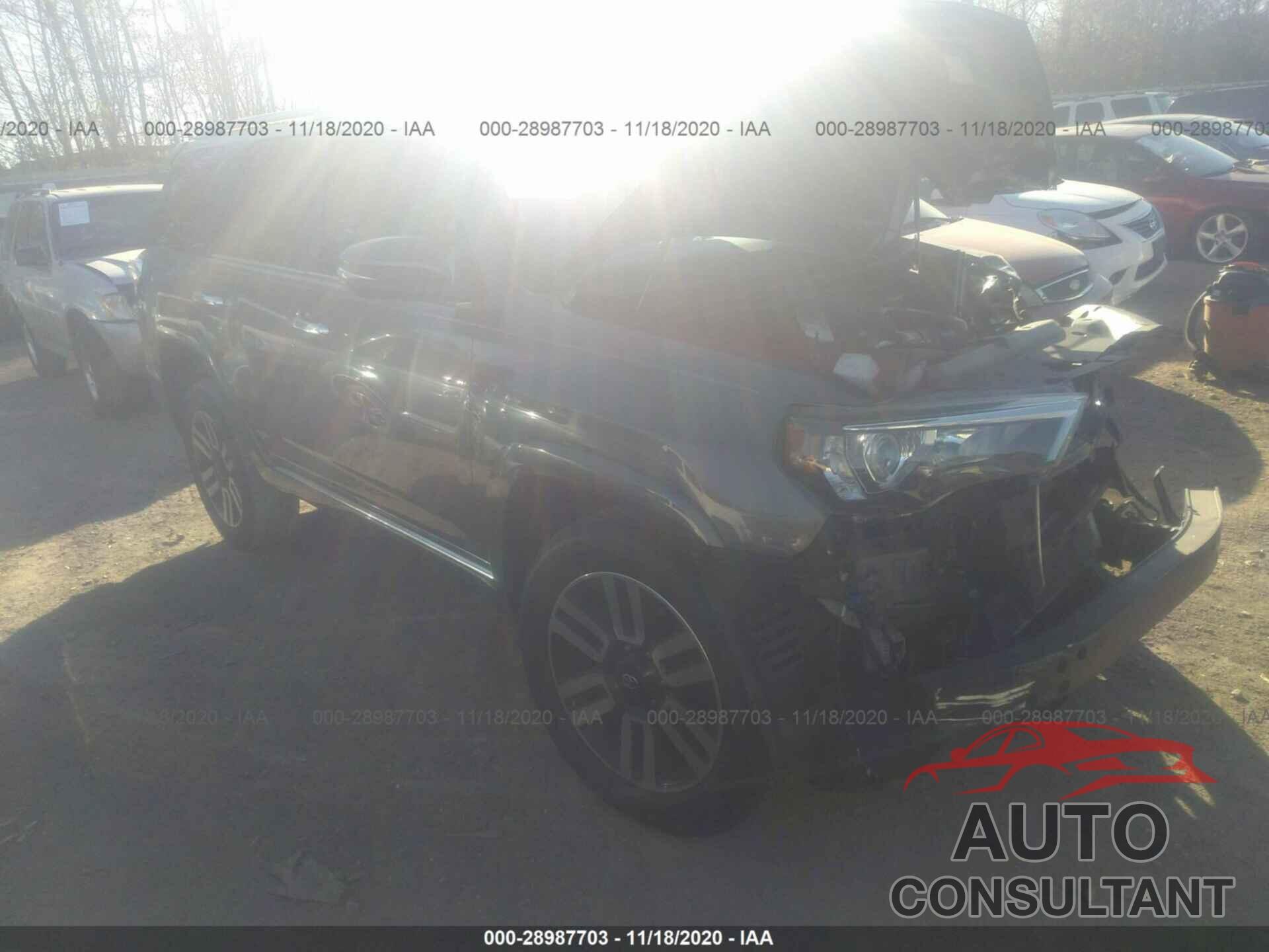 TOYOTA 4RUNNER 2016 - JTEBU5JR2G5365232