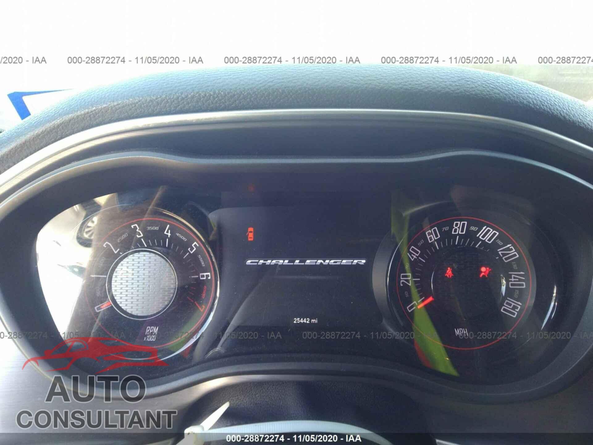DODGE CHALLENGER 2018 - 2C3CDZAG9JH305192