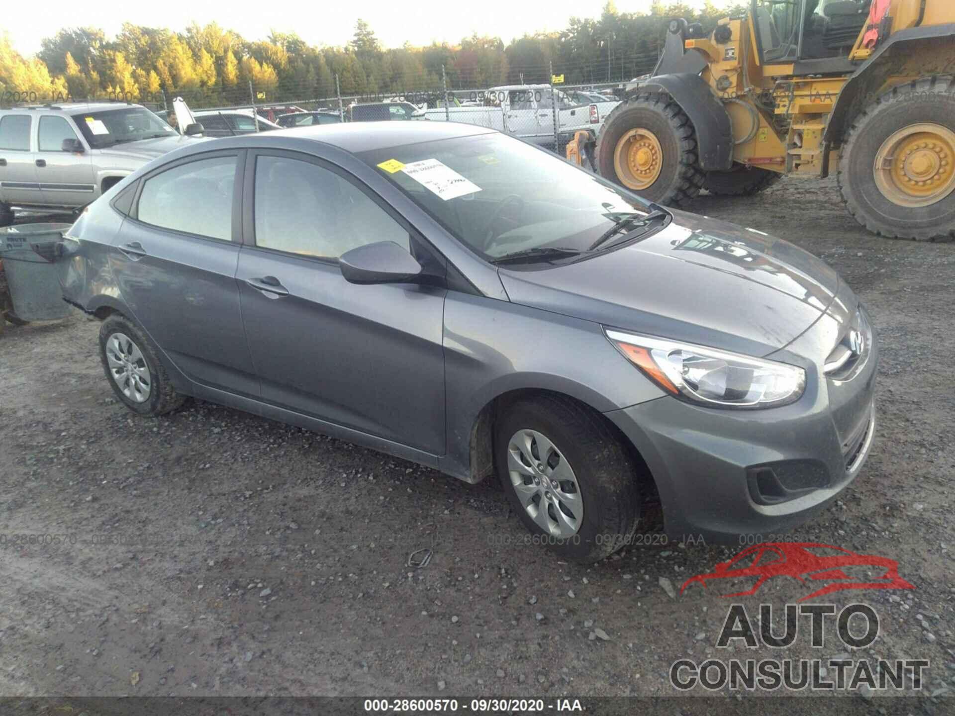 HYUNDAI ACCENT 2017 - KMHCT4AE2HU187621