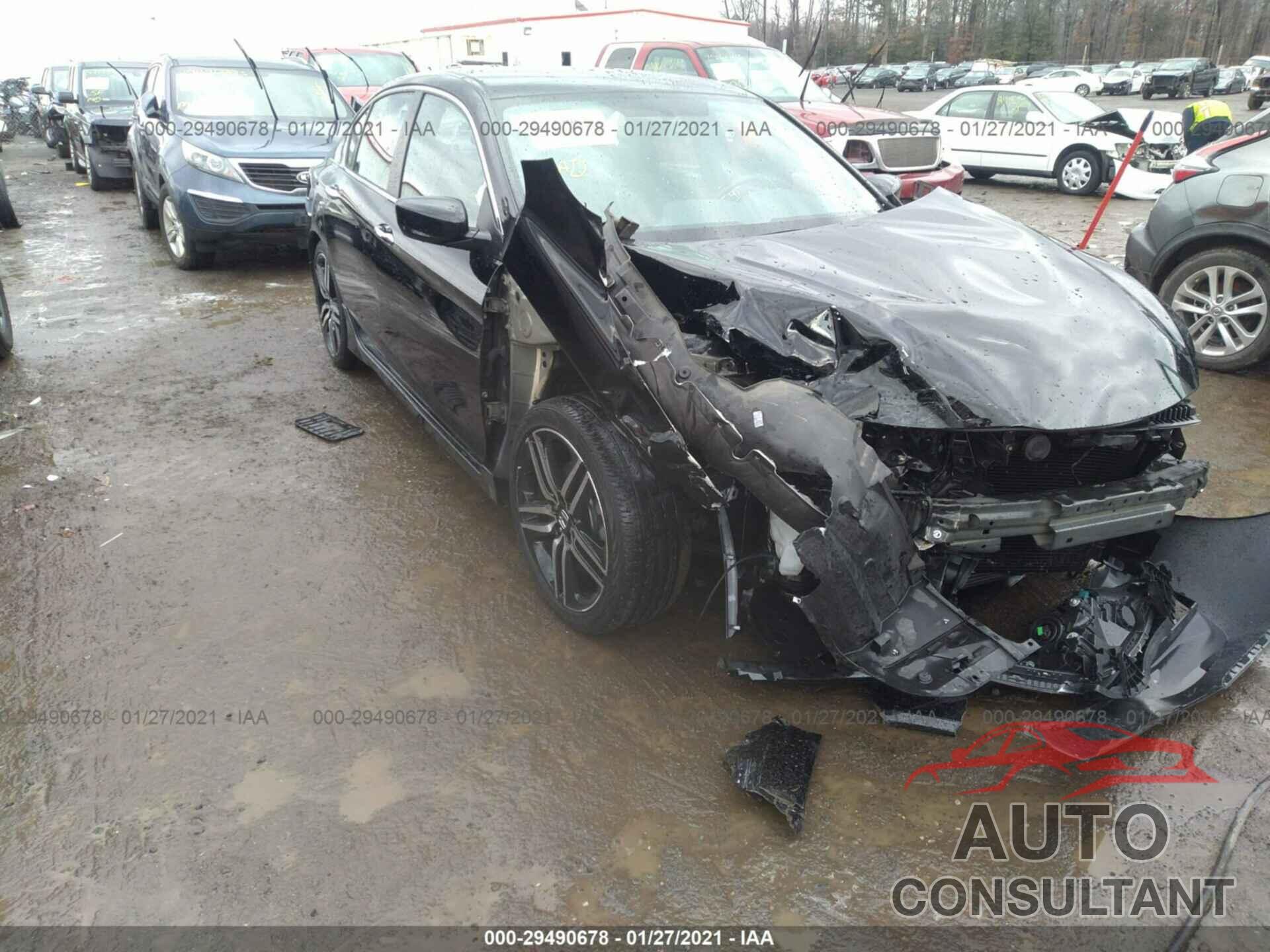 HONDA ACCORD SEDAN 2016 - 1HGCR2F54GA058720