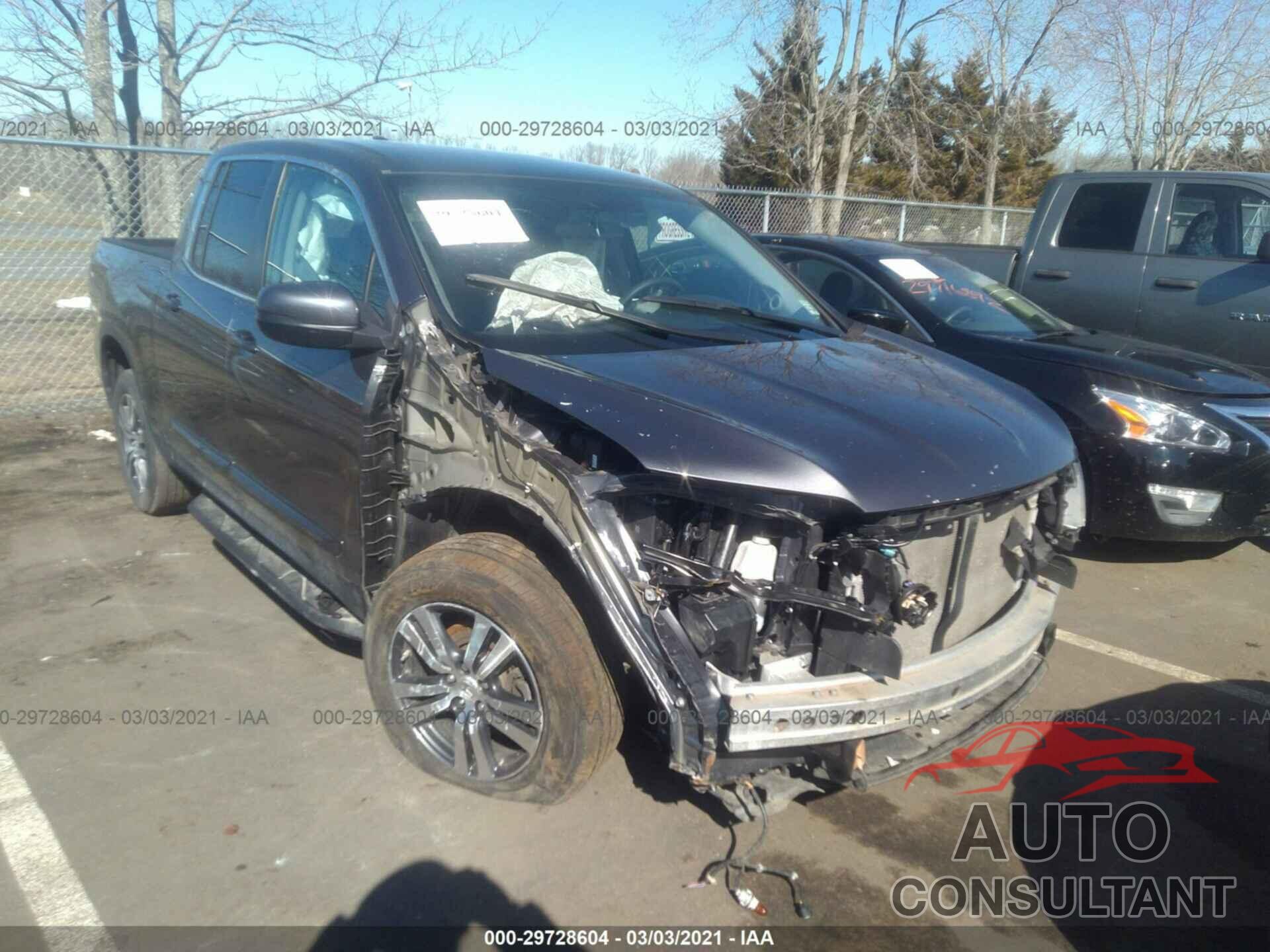 HONDA RIDGELINE 2017 - 5FPYK3F44HB020149