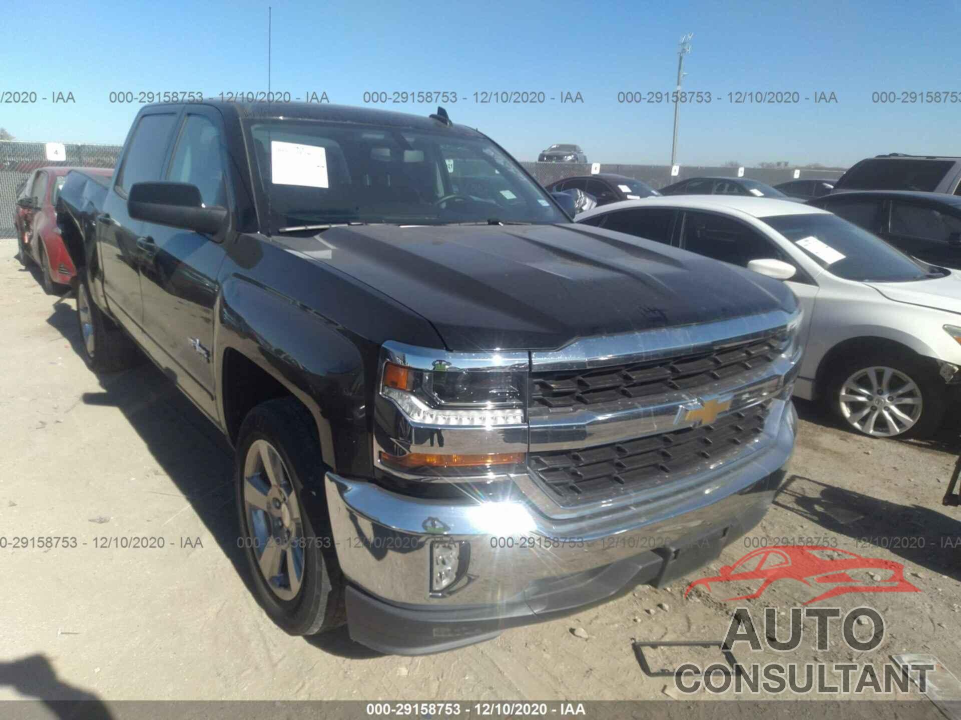 CHEVROLET SILVERADO 1500 2017 - 3GCPCREC6HG508008