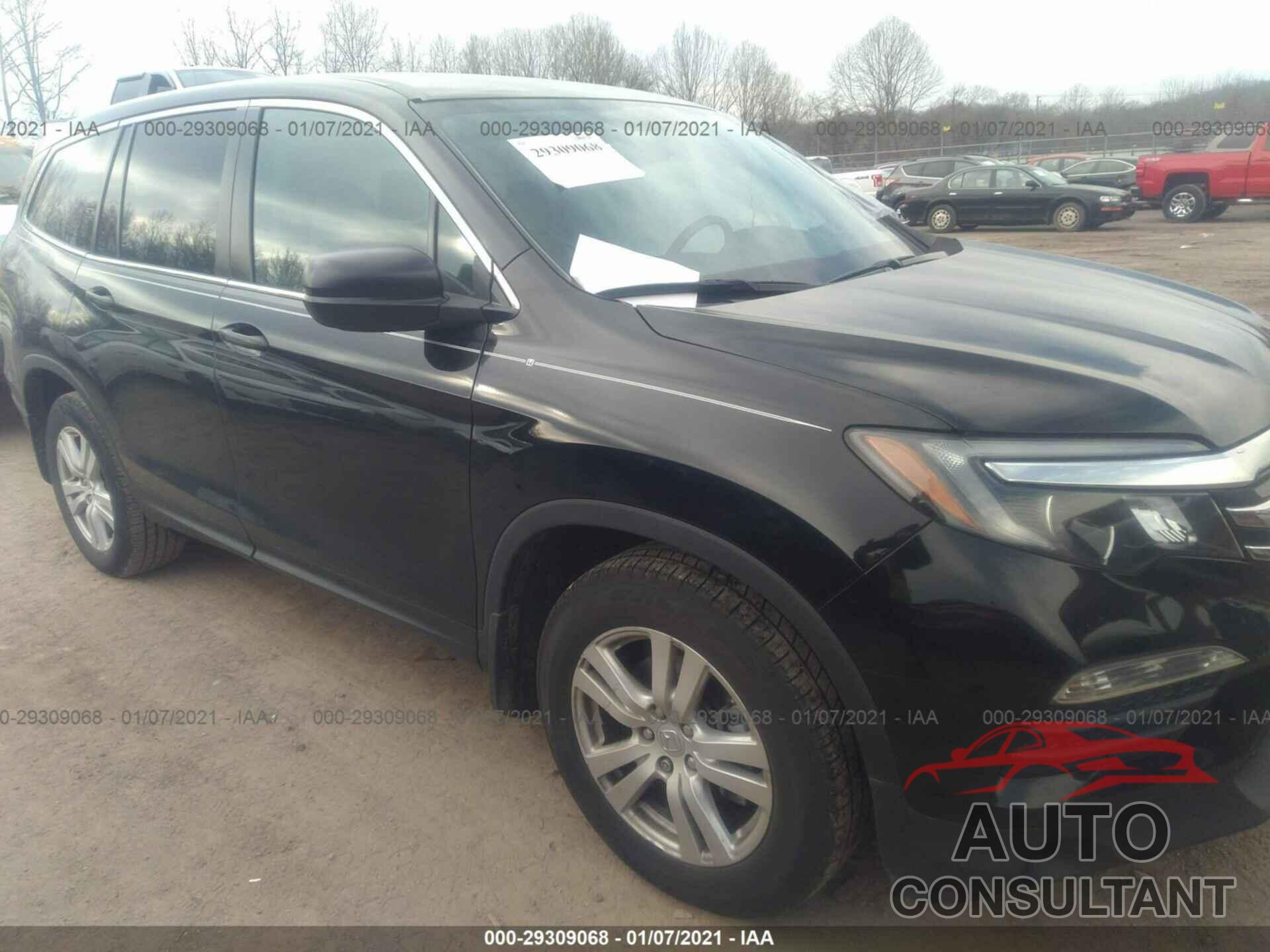 HONDA PILOT 2017 - 5FNYF5H10HB043214