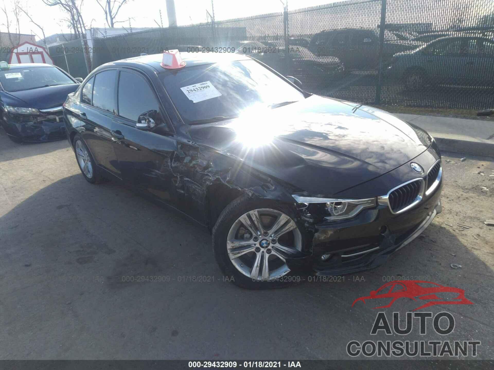 BMW 3 SERIES 2016 - WBA8E9G53GNT44068