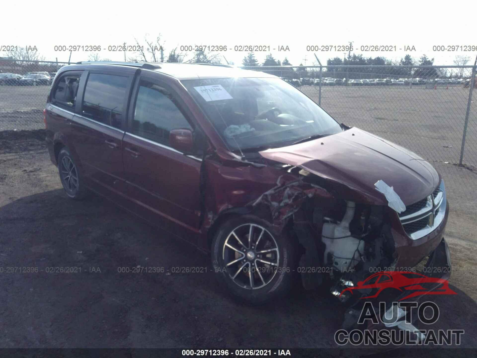DODGE GRAND CARAVAN 2017 - 2C4RDGCGXHR858980