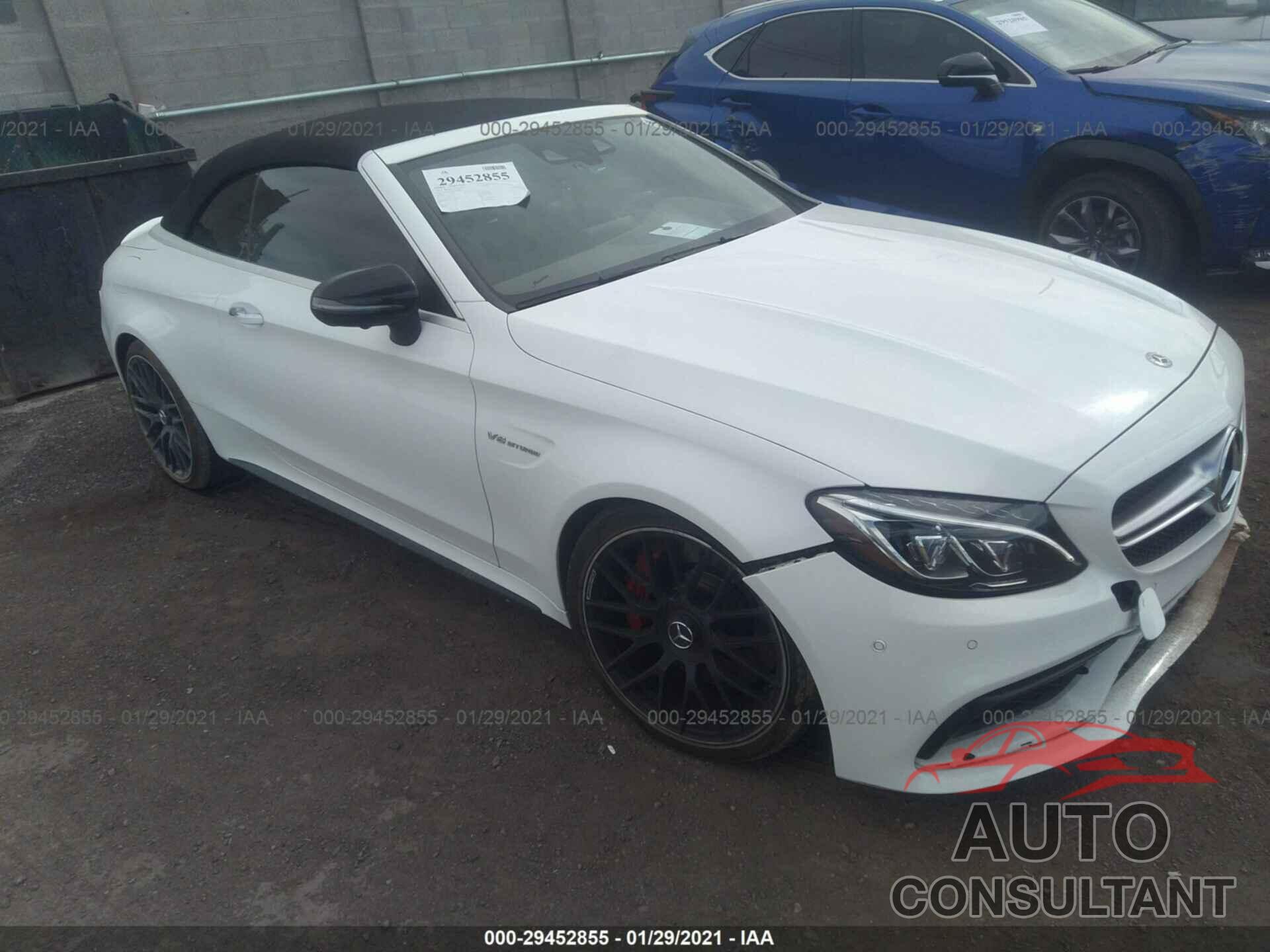 MERCEDES-BENZ C-CLASS 2018 - WDDWK8HB5JF600722