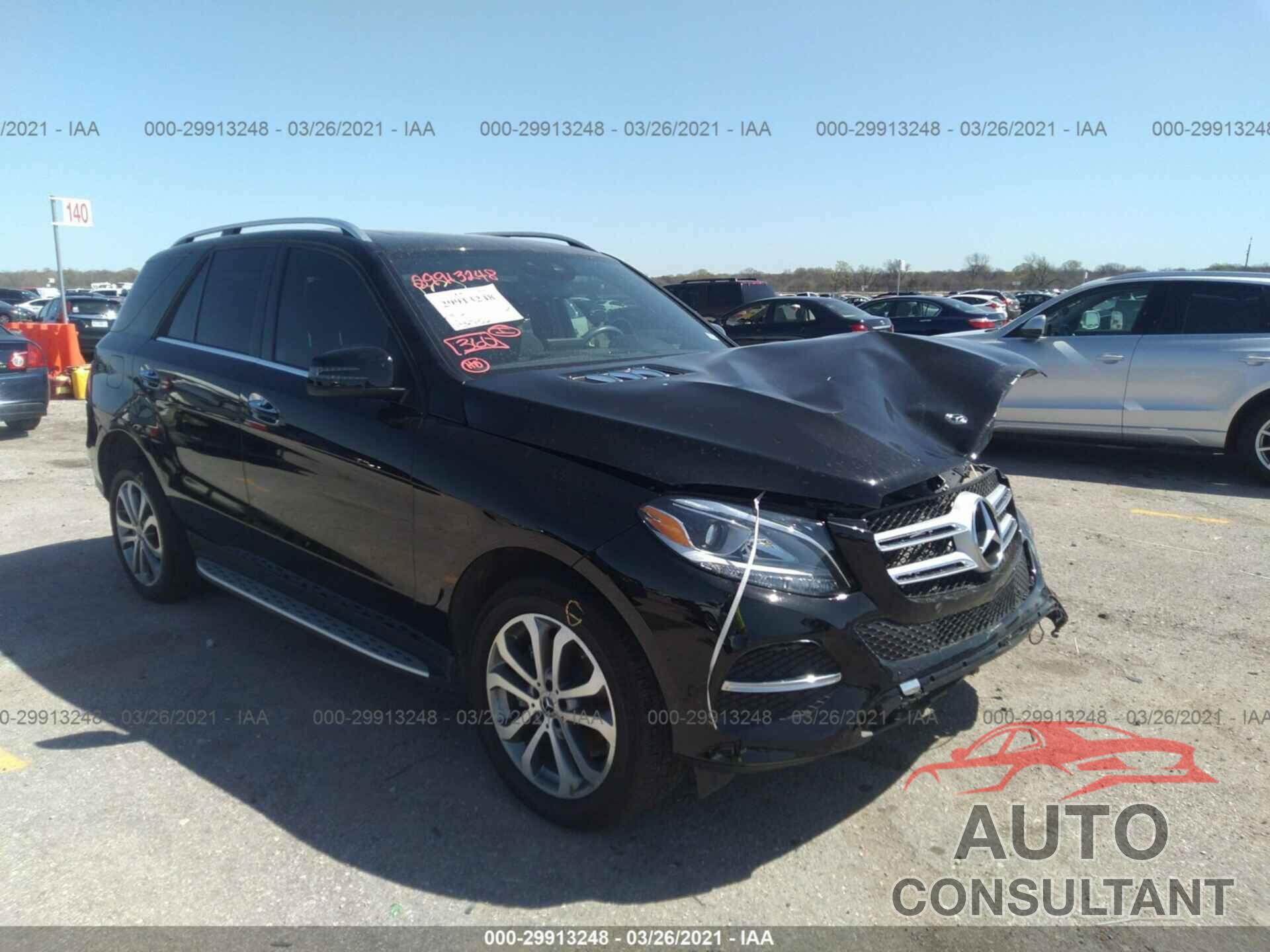 MERCEDES-BENZ GLE 2018 - 4JGDA5JB5JB061485