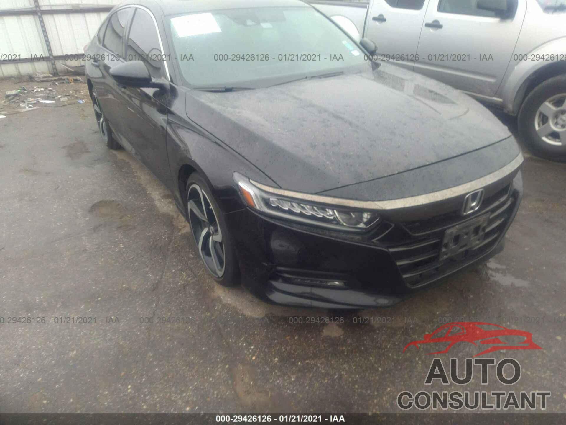 HONDA ACCORD SEDAN 2018 - 1HGCV2F36JA029396