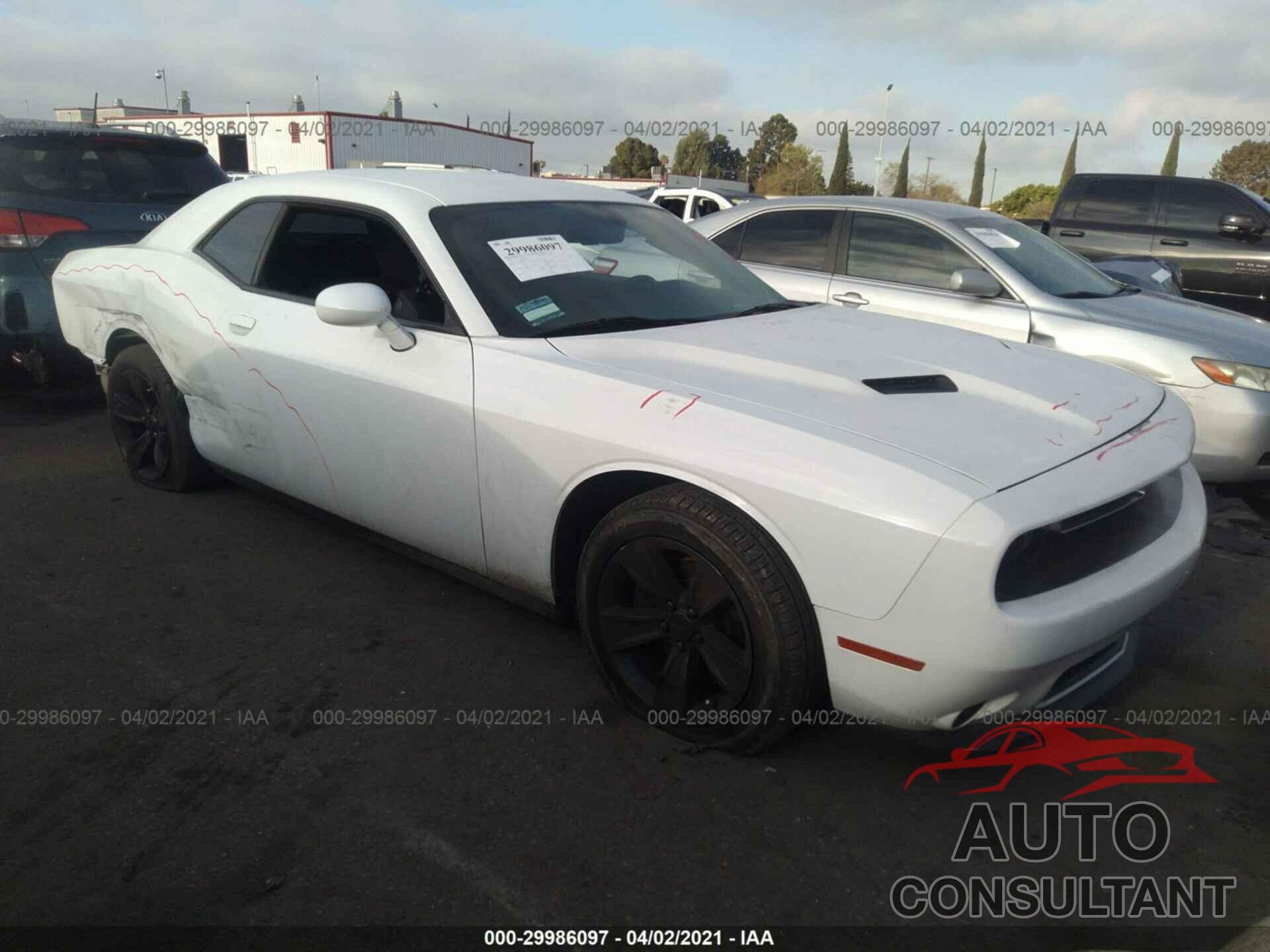 DODGE CHALLENGER 2016 - 2C3CDZAG1GH107781