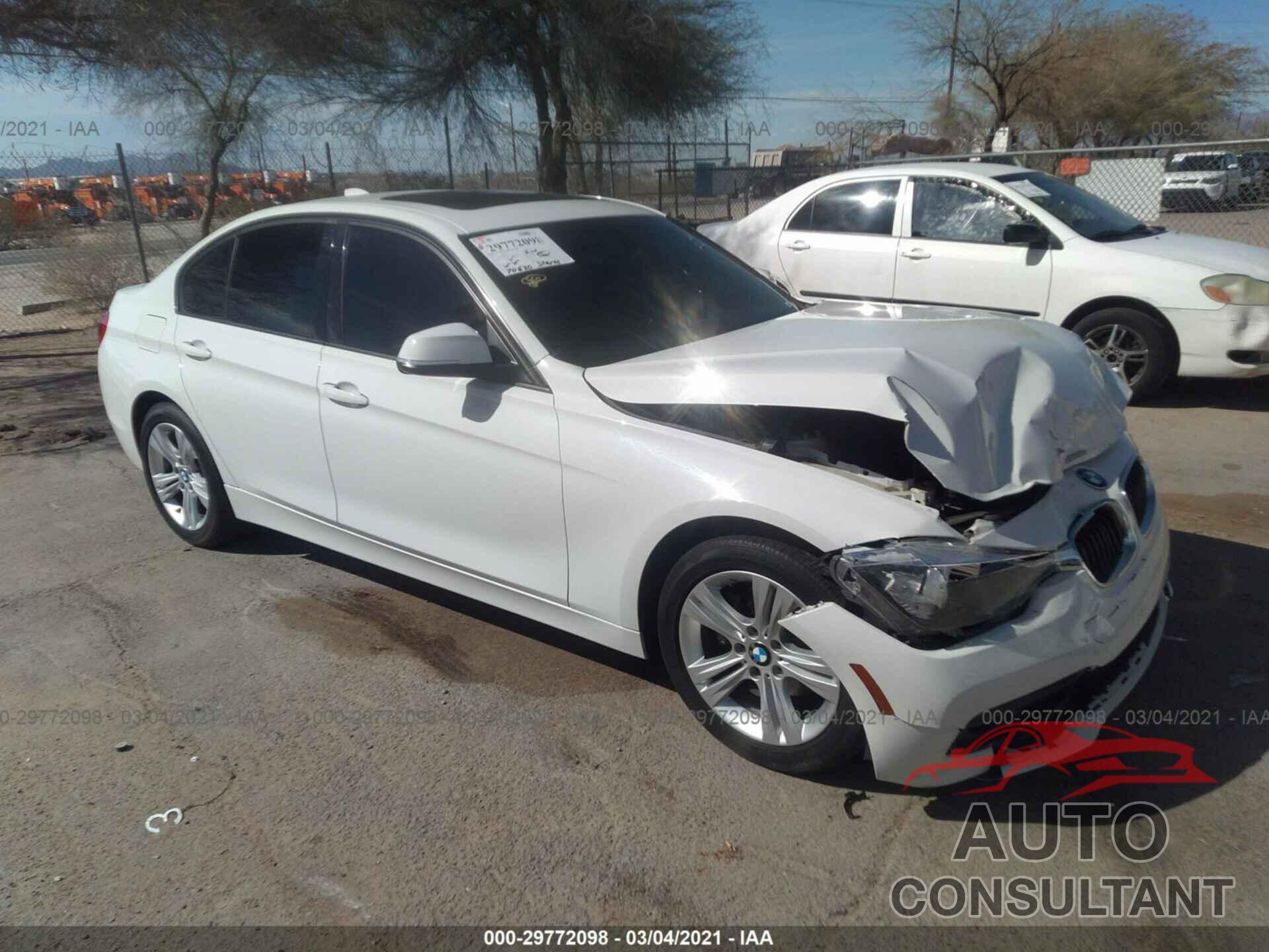 BMW 3 SERIES 2016 - WBA8E9C58GK647046