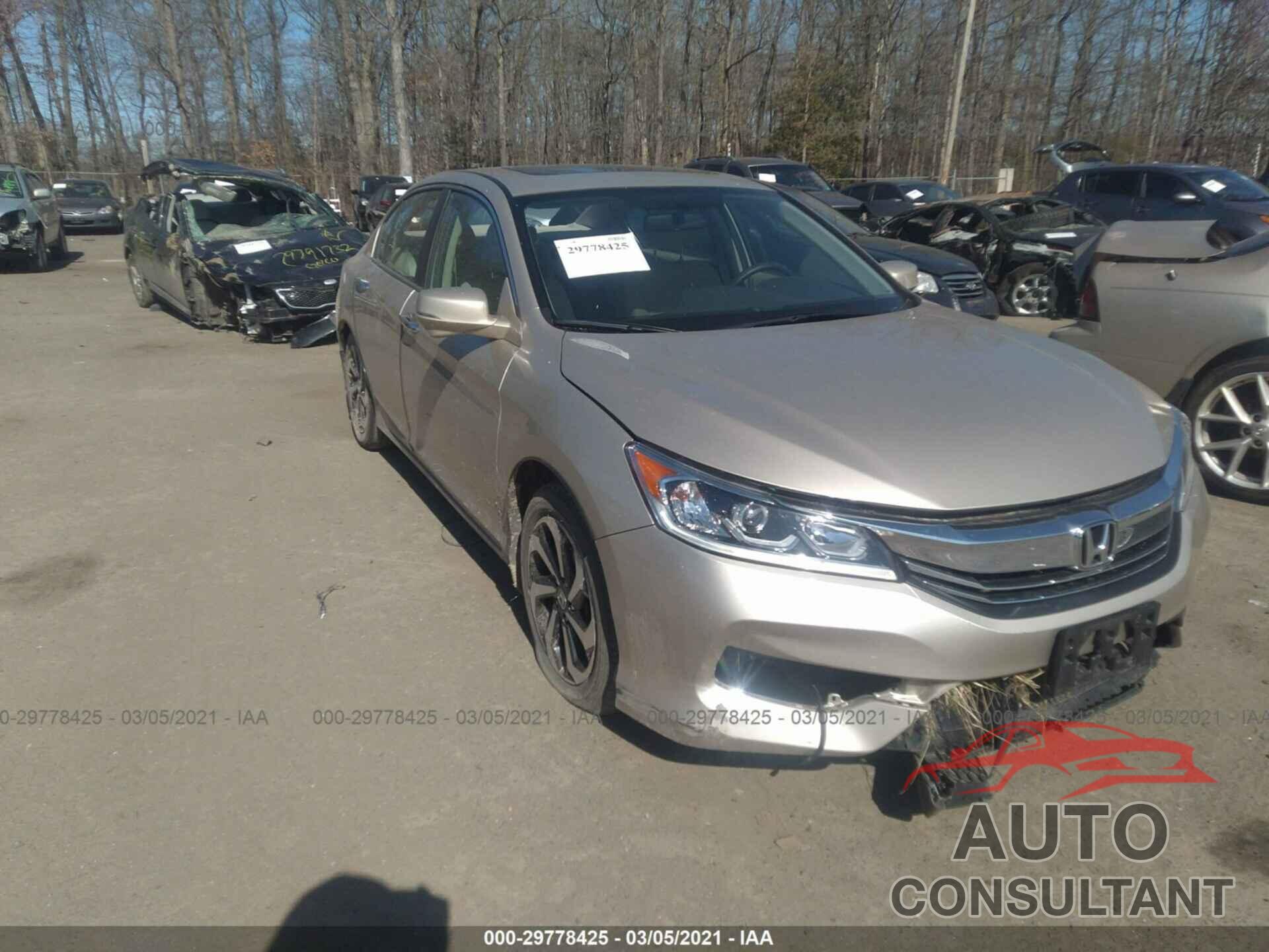 HONDA ACCORD SEDAN 2016 - 1HGCR2F7XGA001200