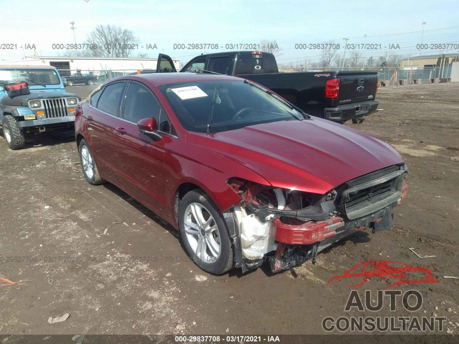 FORD FUSION 2018 - 3FA6P0HD7JR259623
