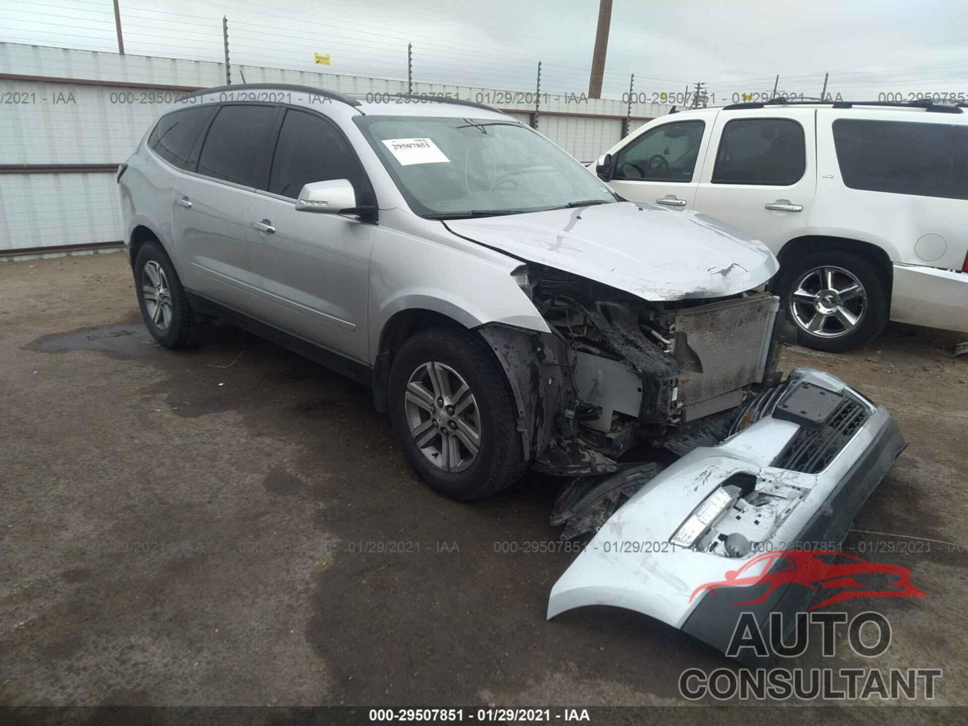 CHEVROLET TRAVERSE 2016 - 1GNKRGKD5GJ187691