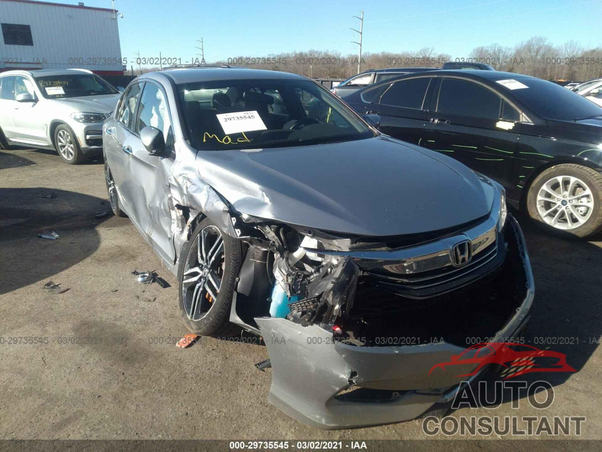 HONDA ACCORD SEDAN 2017 - 1HGCR2F10HA178500