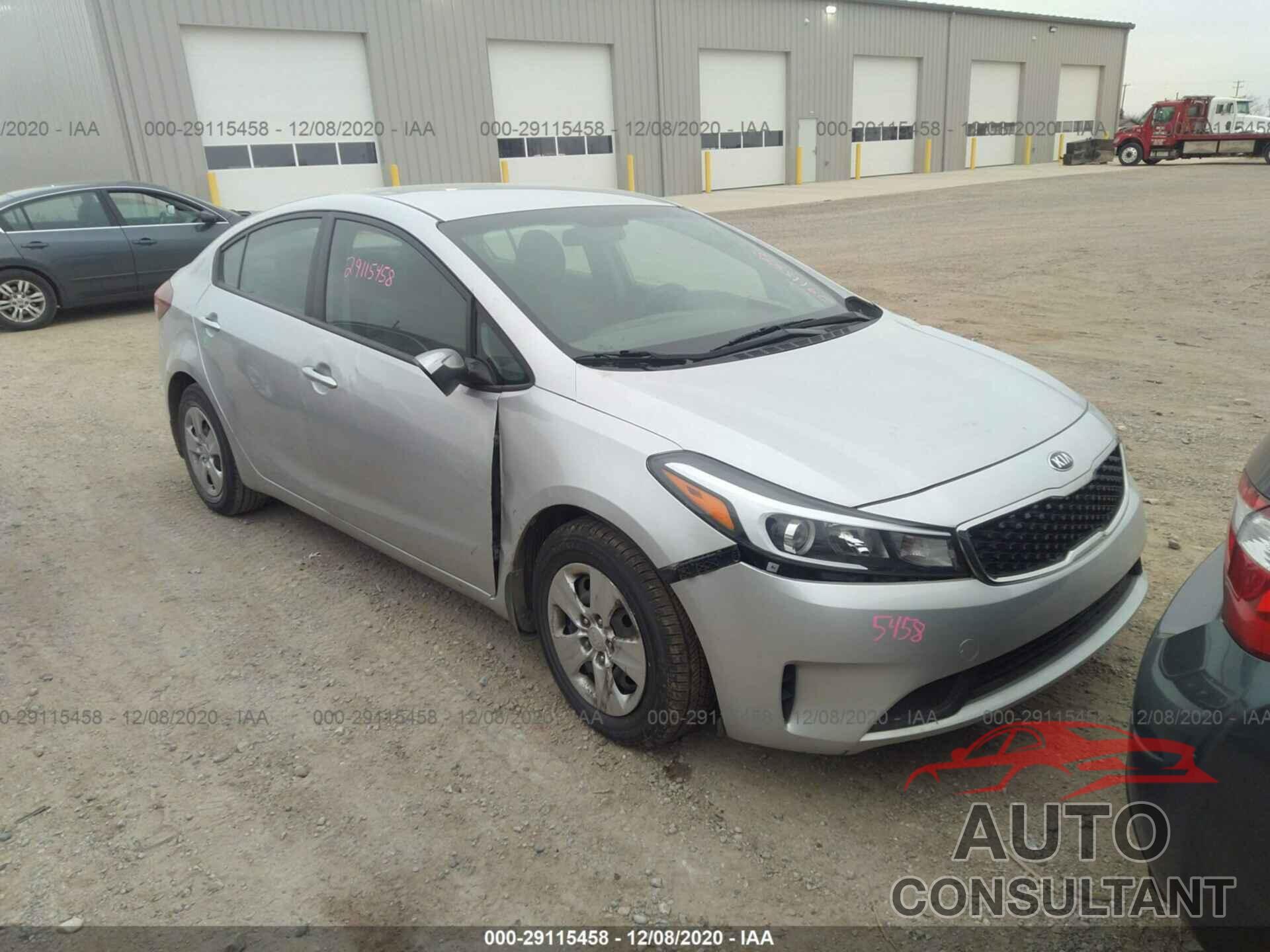 KIA FORTE 2018 - 3KPFK4A71JE225186