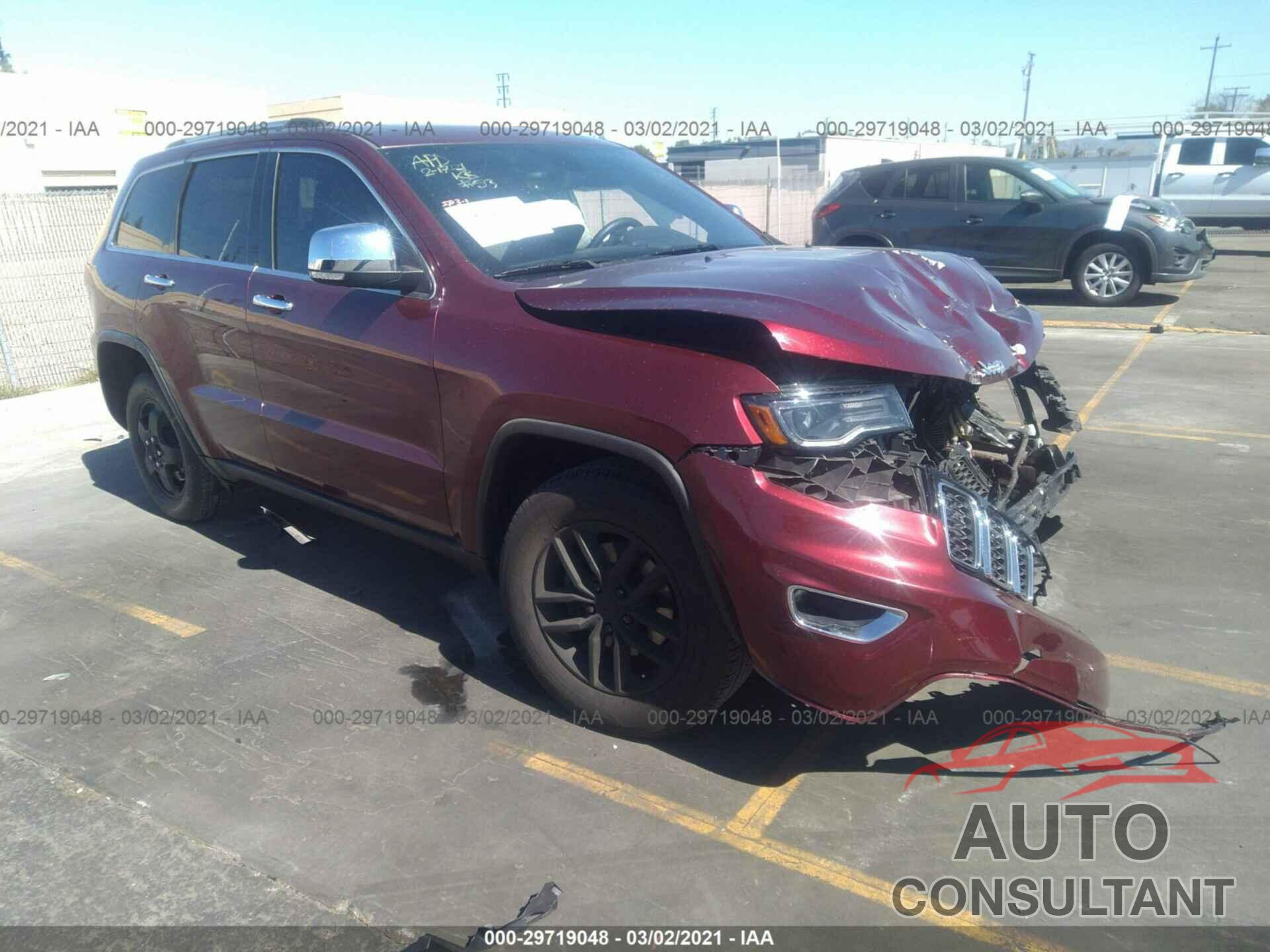 JEEP GRAND CHEROKEE 2017 - 1C4RJEBG3HC887924