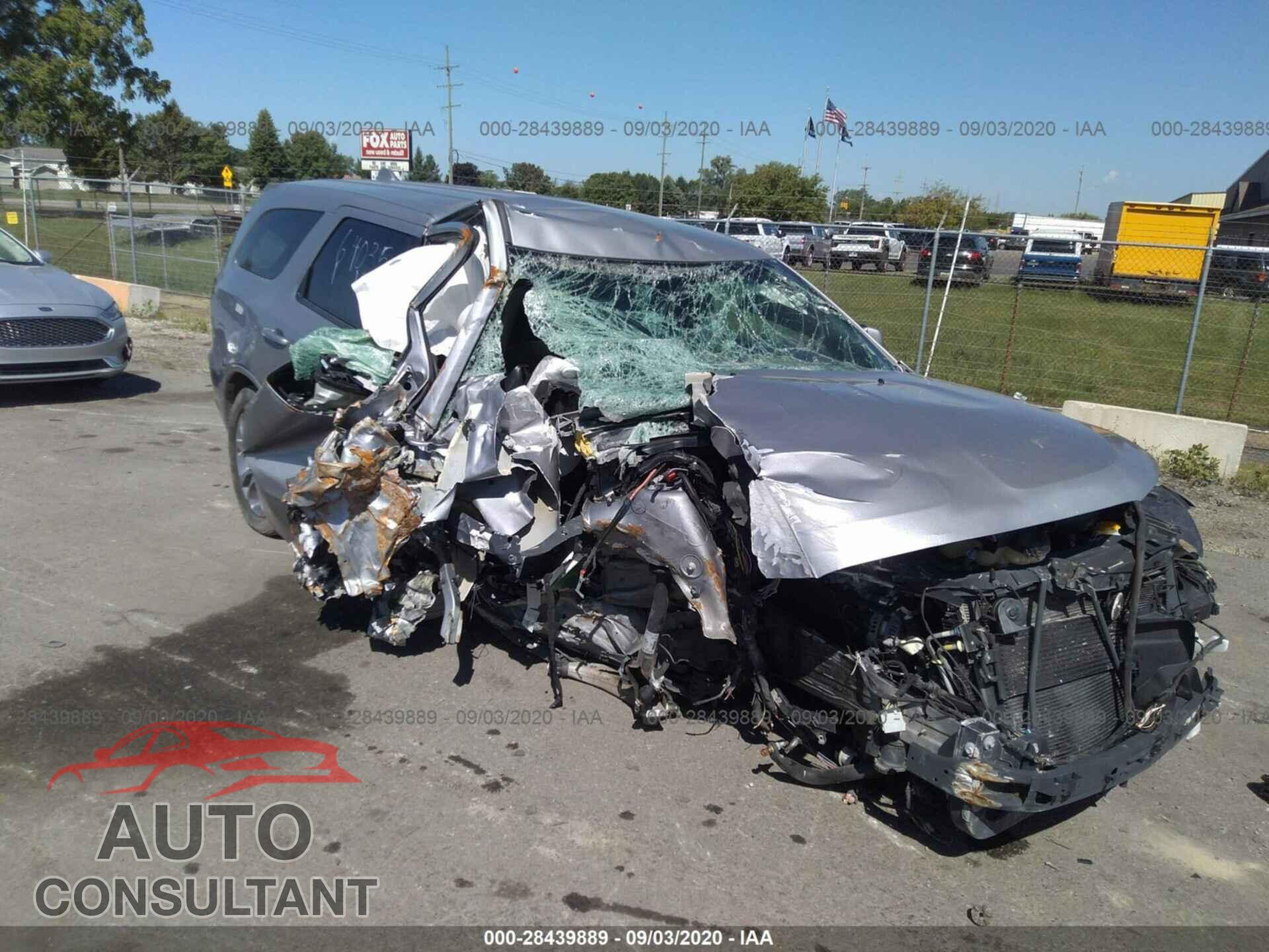 DODGE DURANGO 2019 - 1C4RDJDG2KC664035