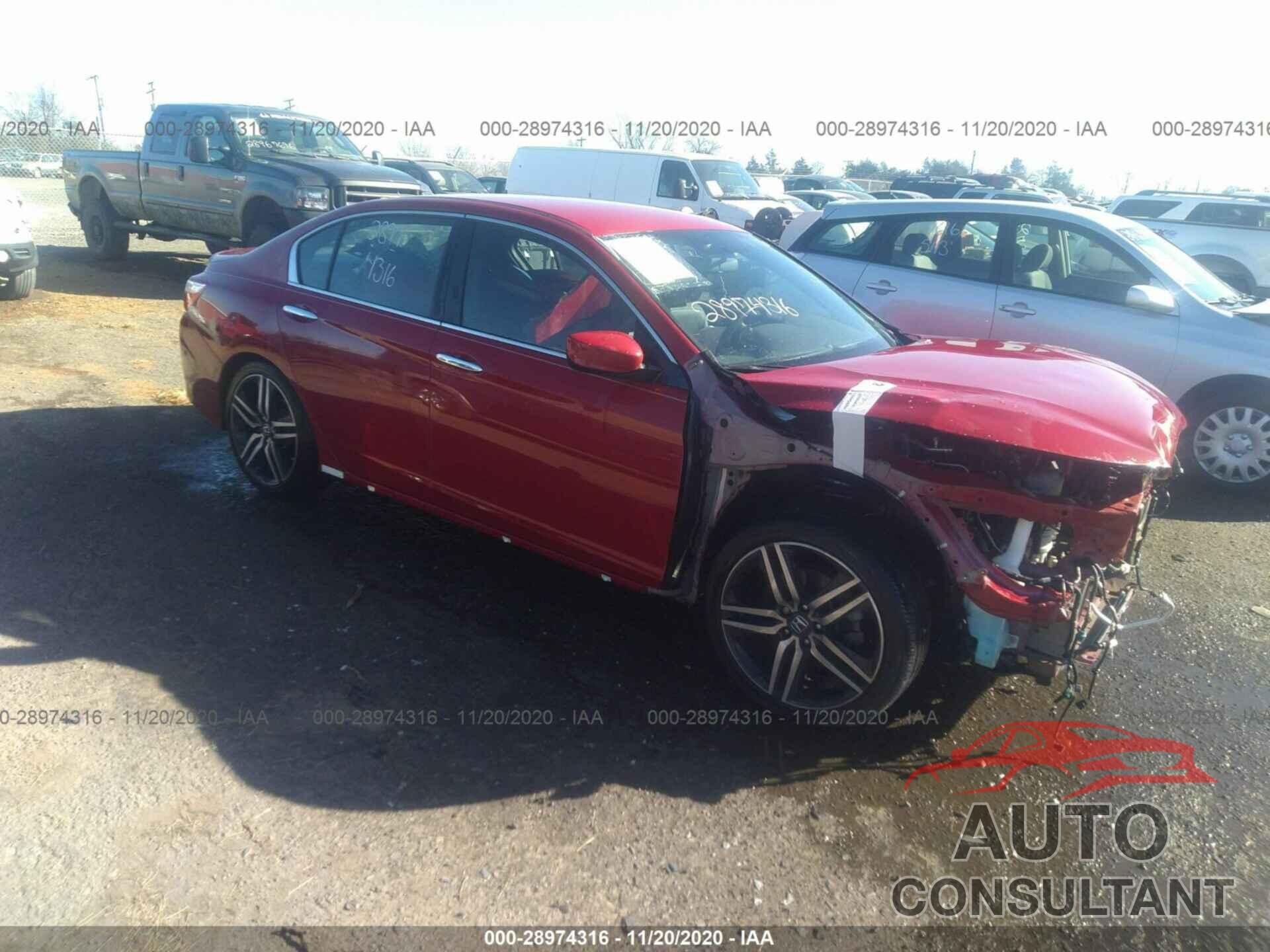 HONDA ACCORD SEDAN 2017 - 1HGCR2F10HA073035