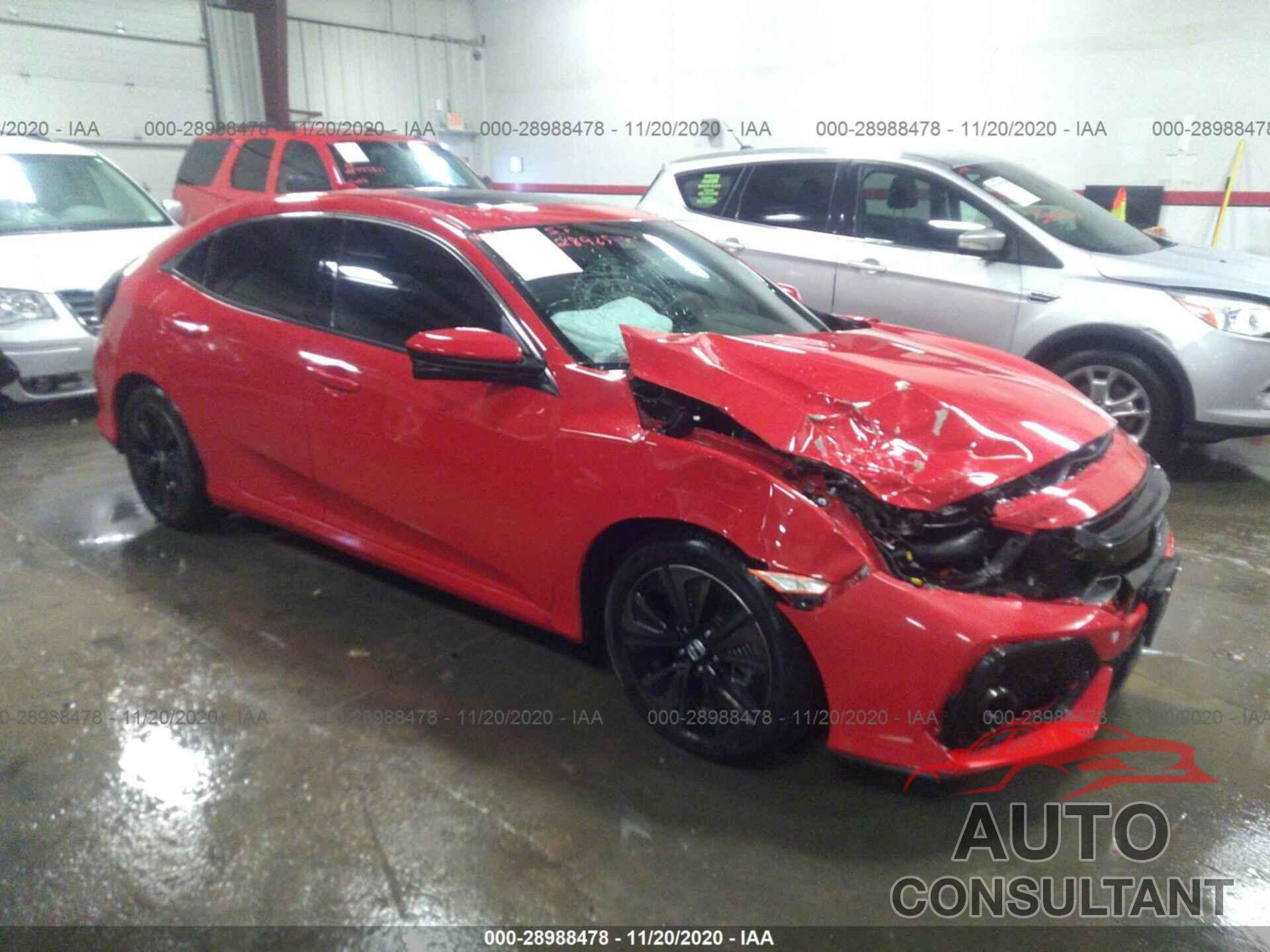 HONDA CIVIC HATCHBACK 2019 - SHHFK7H62KU218031