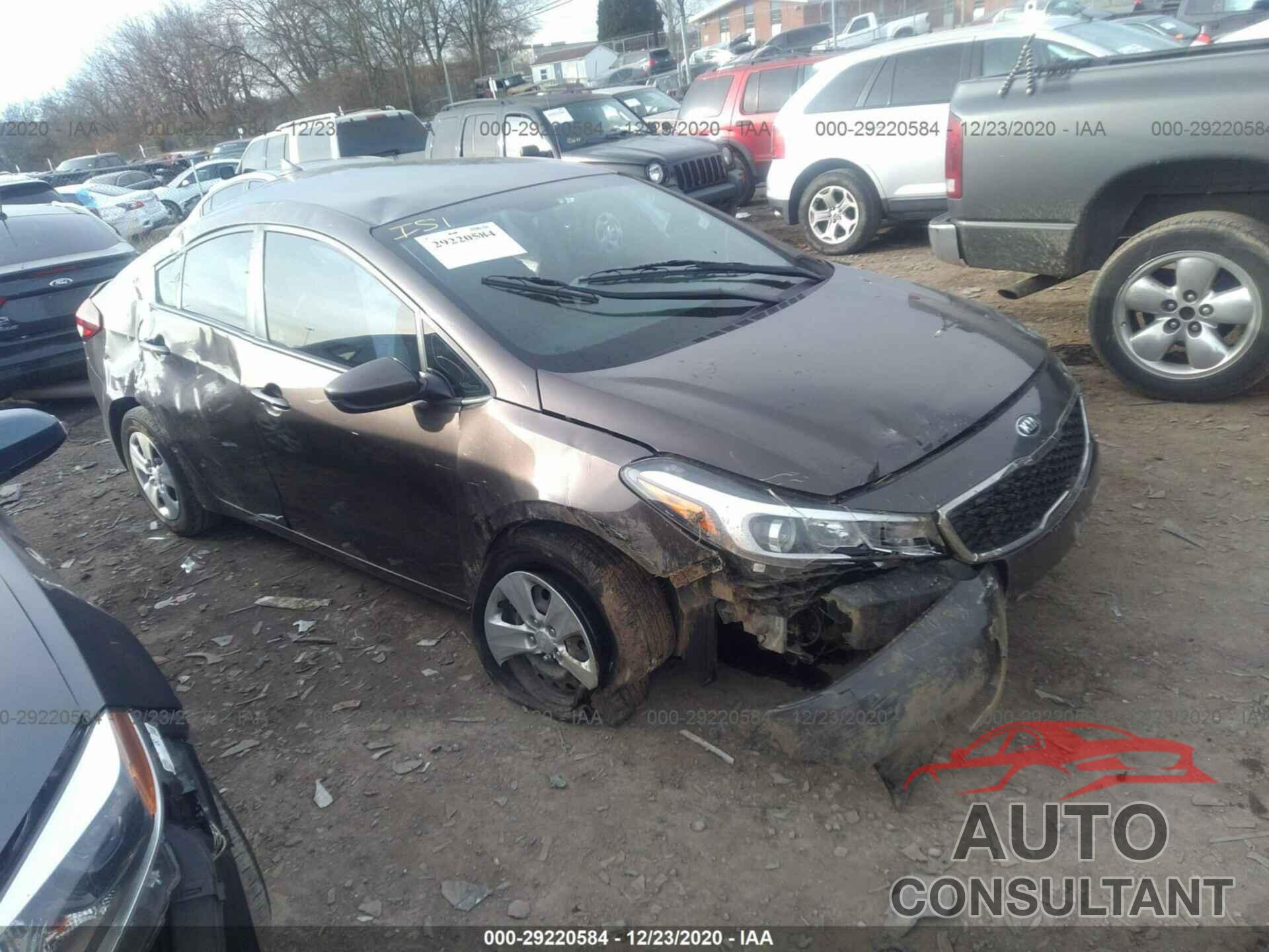 KIA FORTE 2017 - 3KPFK4A77HE014777