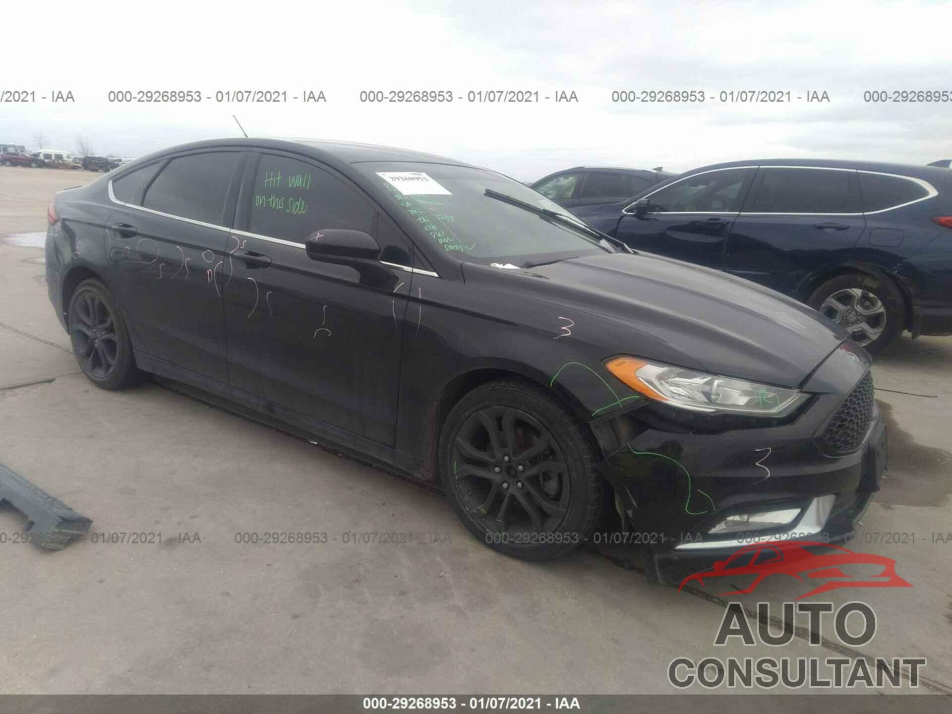 FORD FUSION 2017 - 3FA6P0G78HR274315