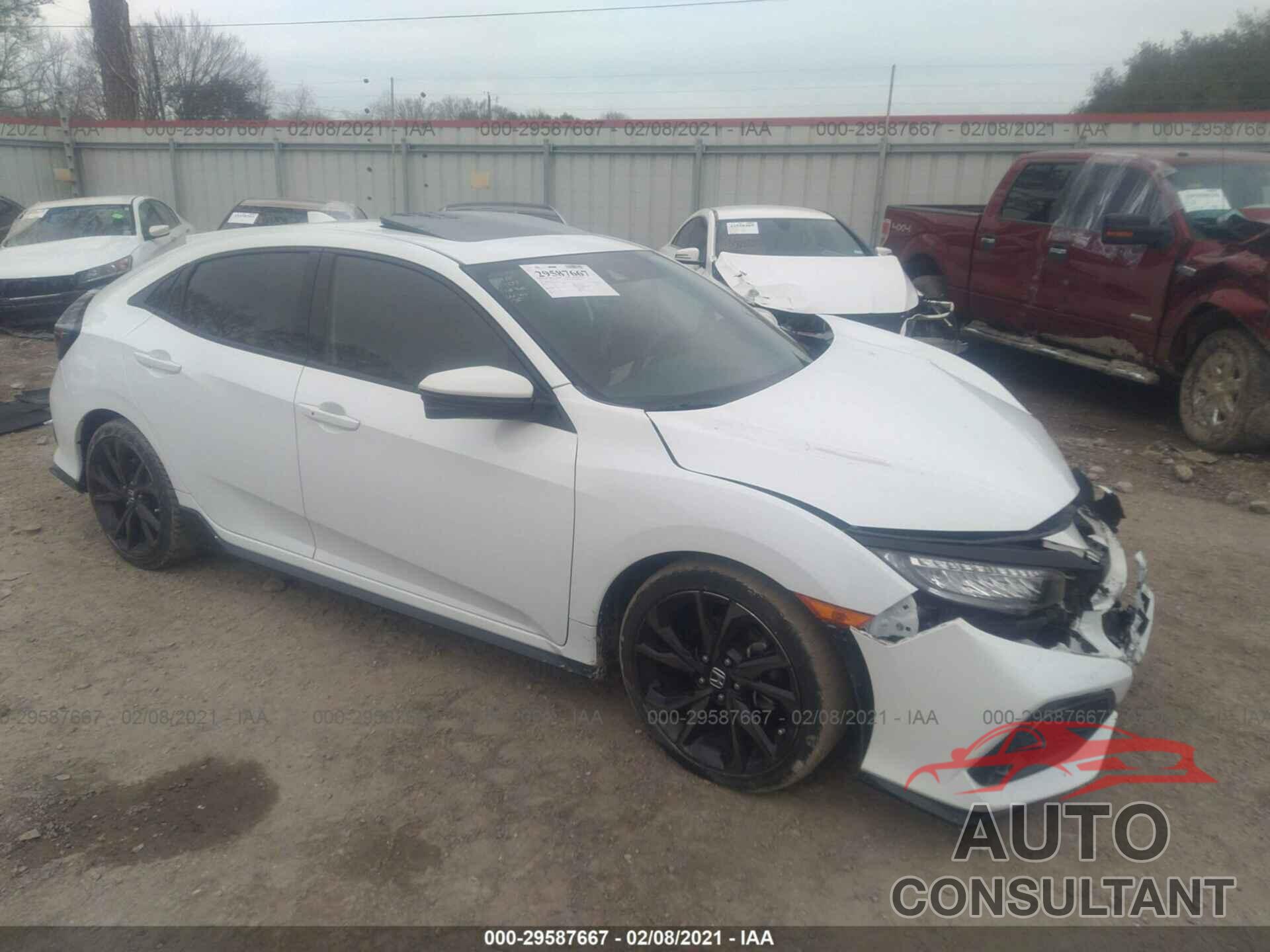 HONDA CIVIC HATCHBACK 2017 - SHHFK7H91HU215575