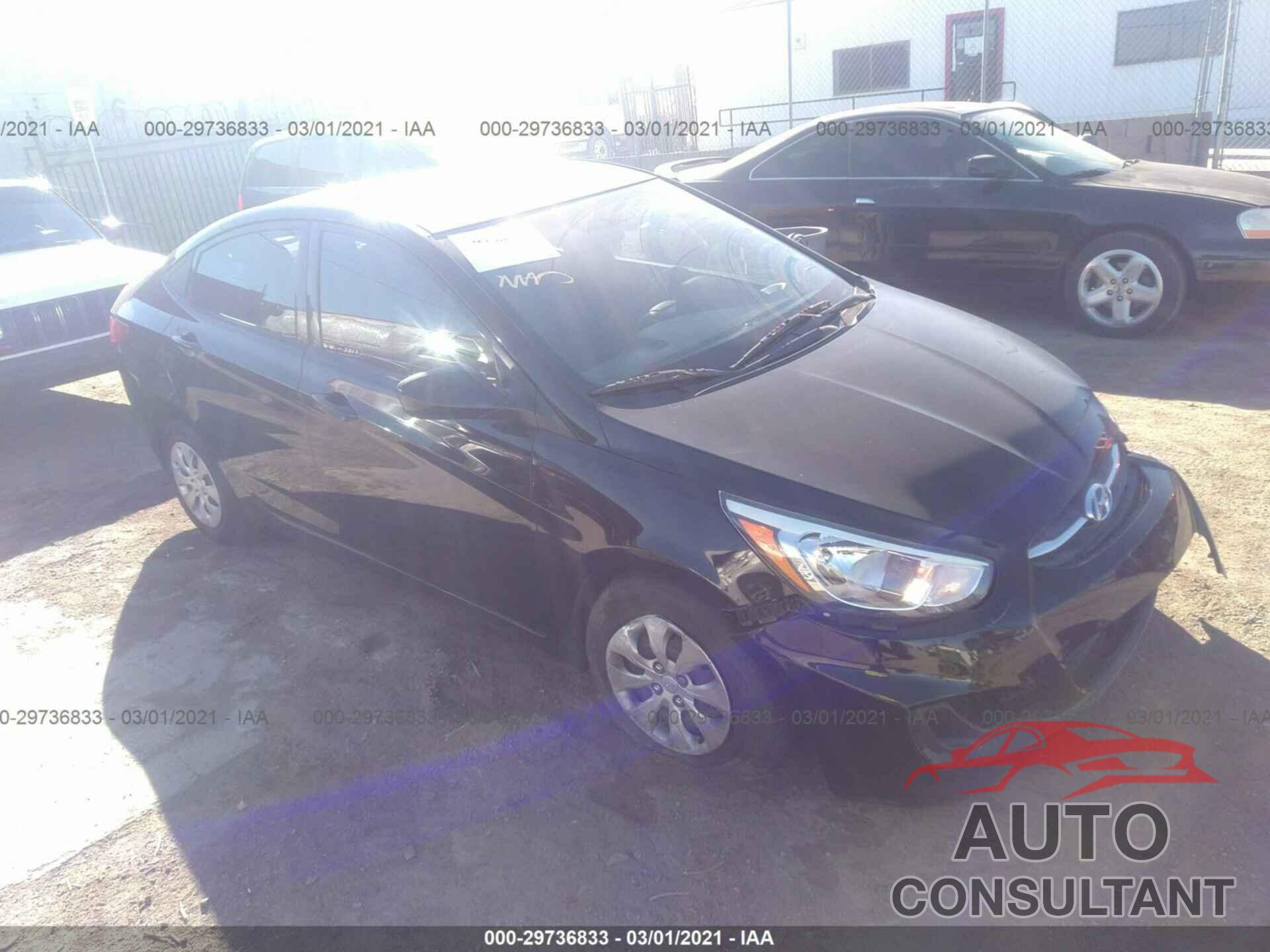 HYUNDAI ACCENT 2016 - KMHCT4AE7GU116560