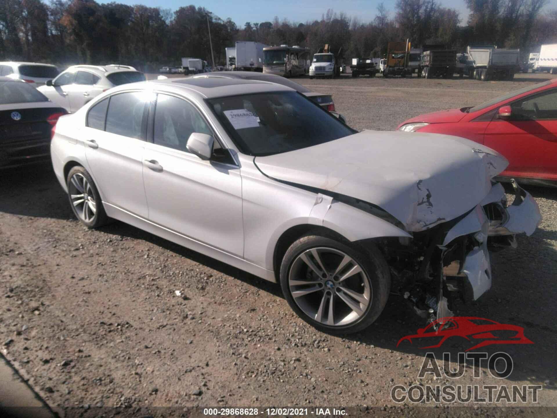 BMW 3 SERIES 2016 - WBA8E9G5XGNT82848