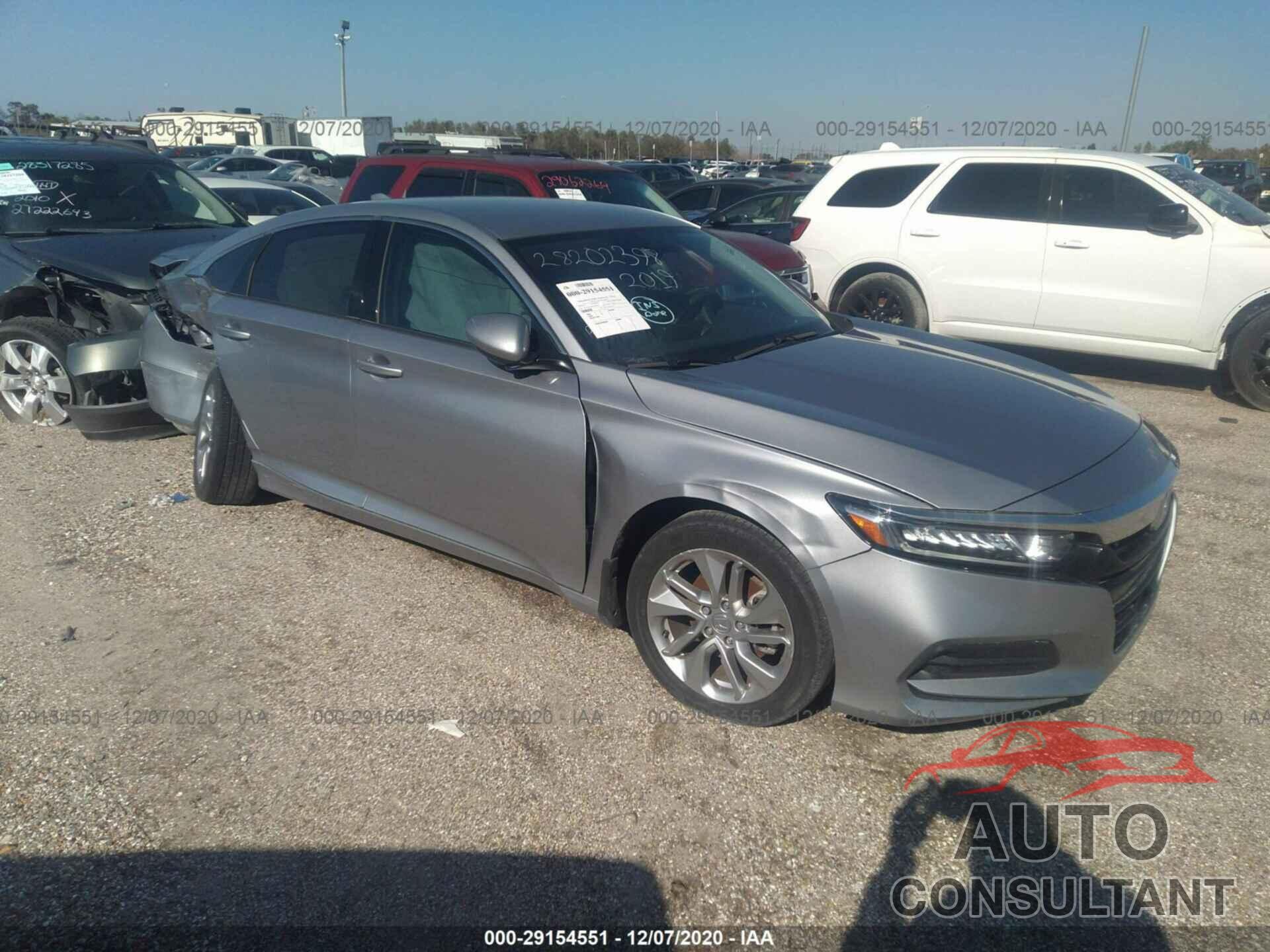HONDA ACCORD SEDAN 2019 - 1HGCV1F18KA054732