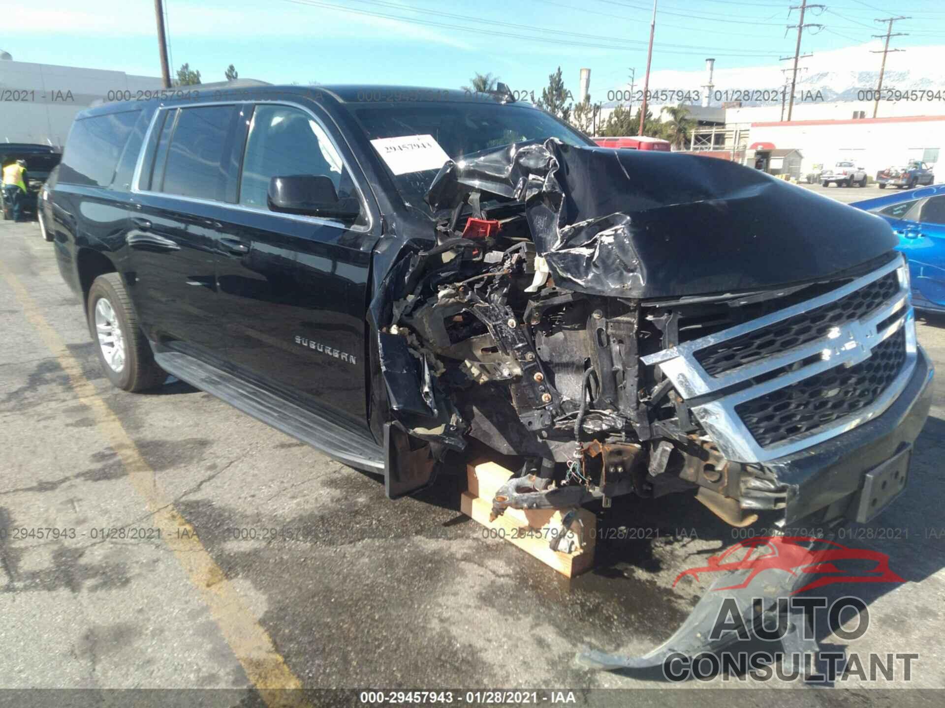 CHEVROLET SUBURBAN 2017 - 1GNSCHKCXHR283575