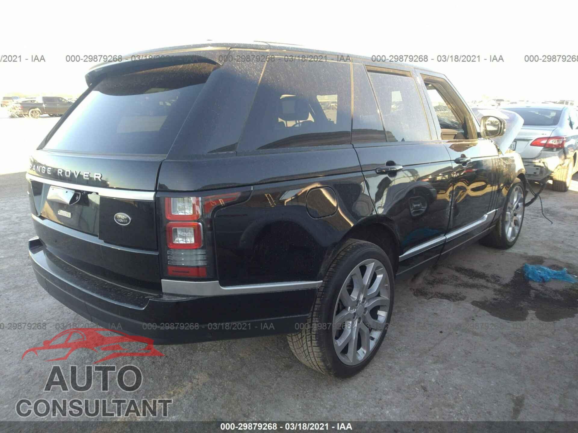 LAND ROVER RANGE ROVER 2016 - SALGS2EF0GA310468