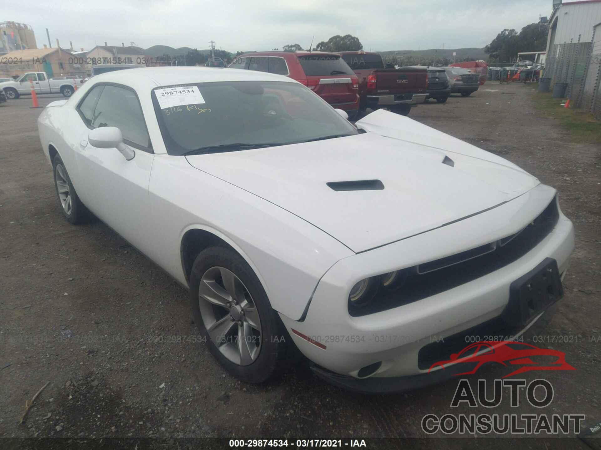 DODGE CHALLENGER 2018 - 2C3CDZAG4JH242552
