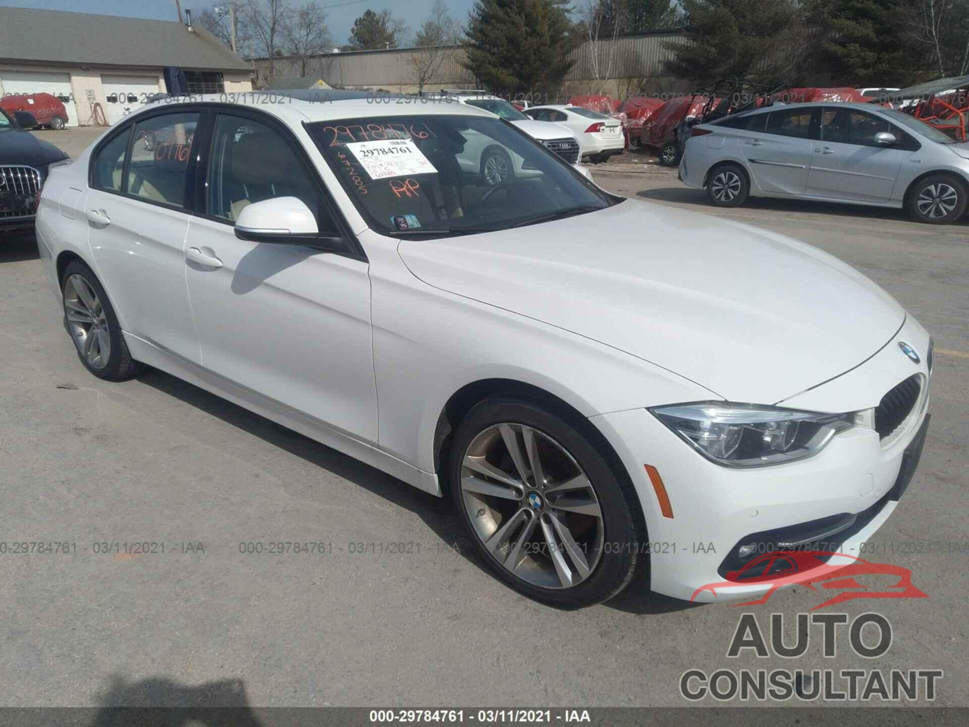 BMW 3 SERIES 2016 - WBA8E3C56GK502147