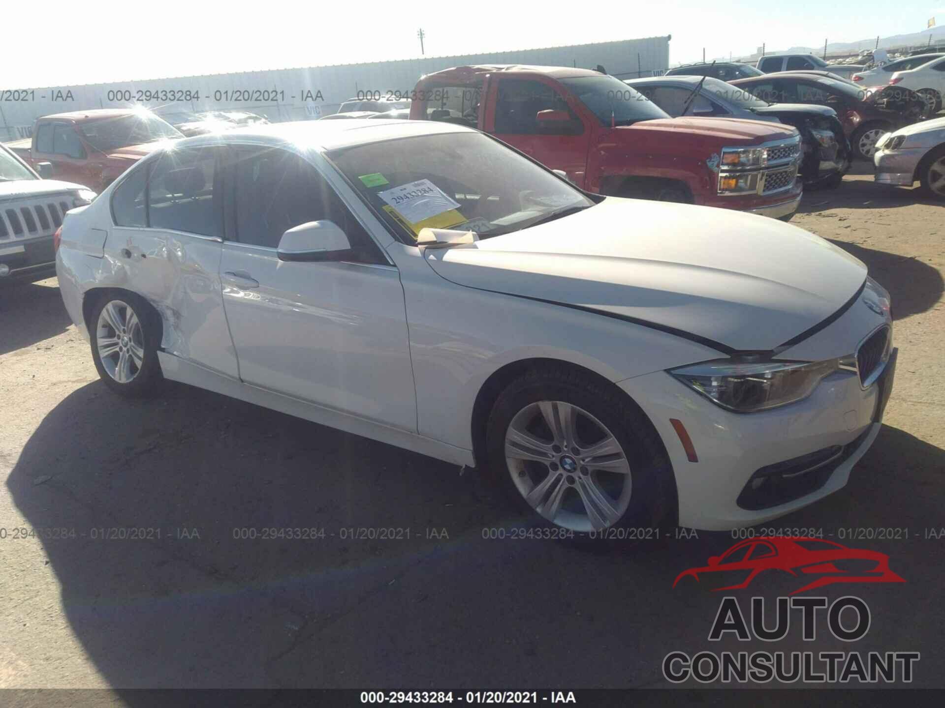 BMW 3 SERIES 2018 - WBA8D9G55JNU70636