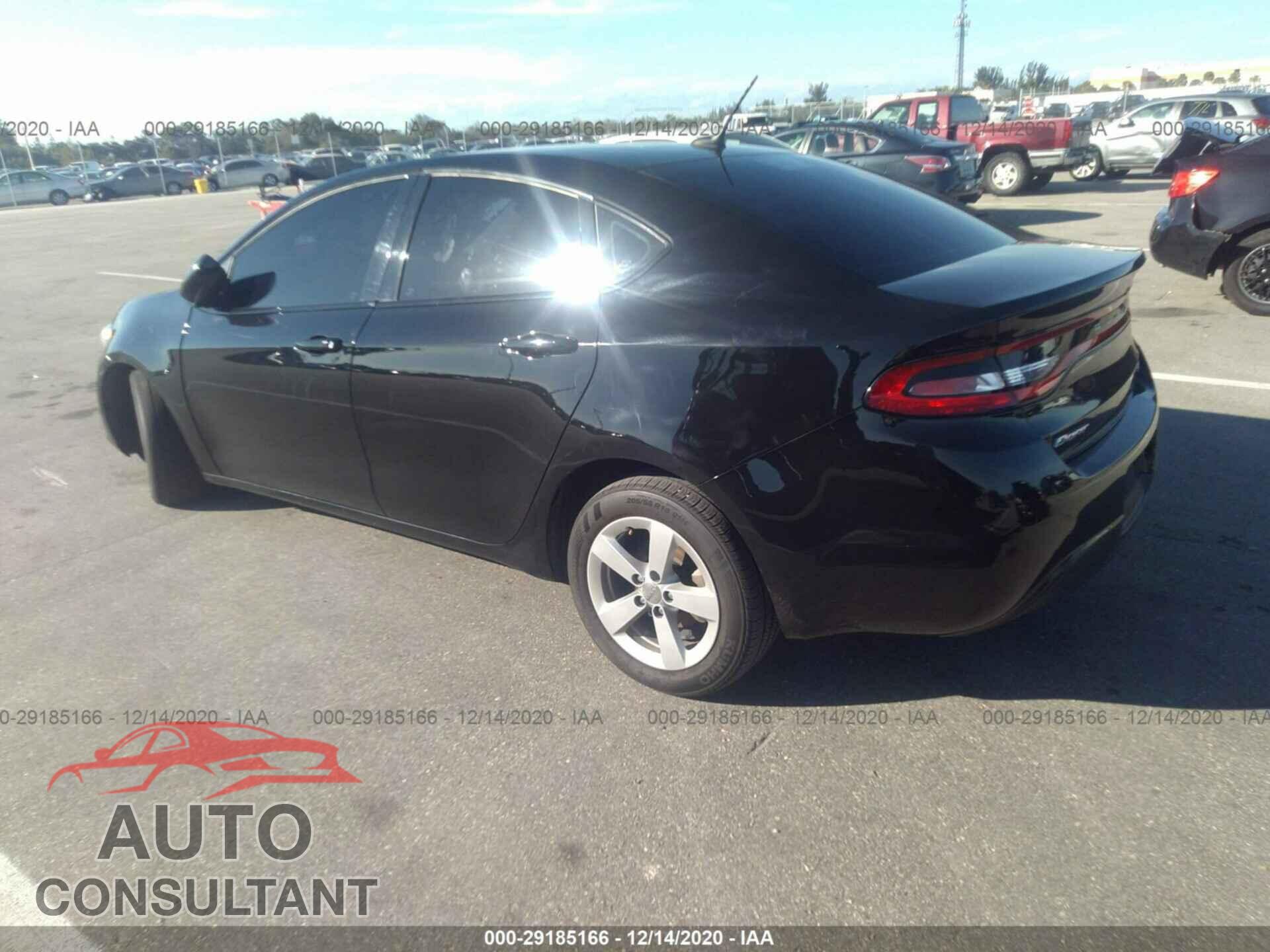 DODGE DART 2016 - 1C3CDFFA2GD815957