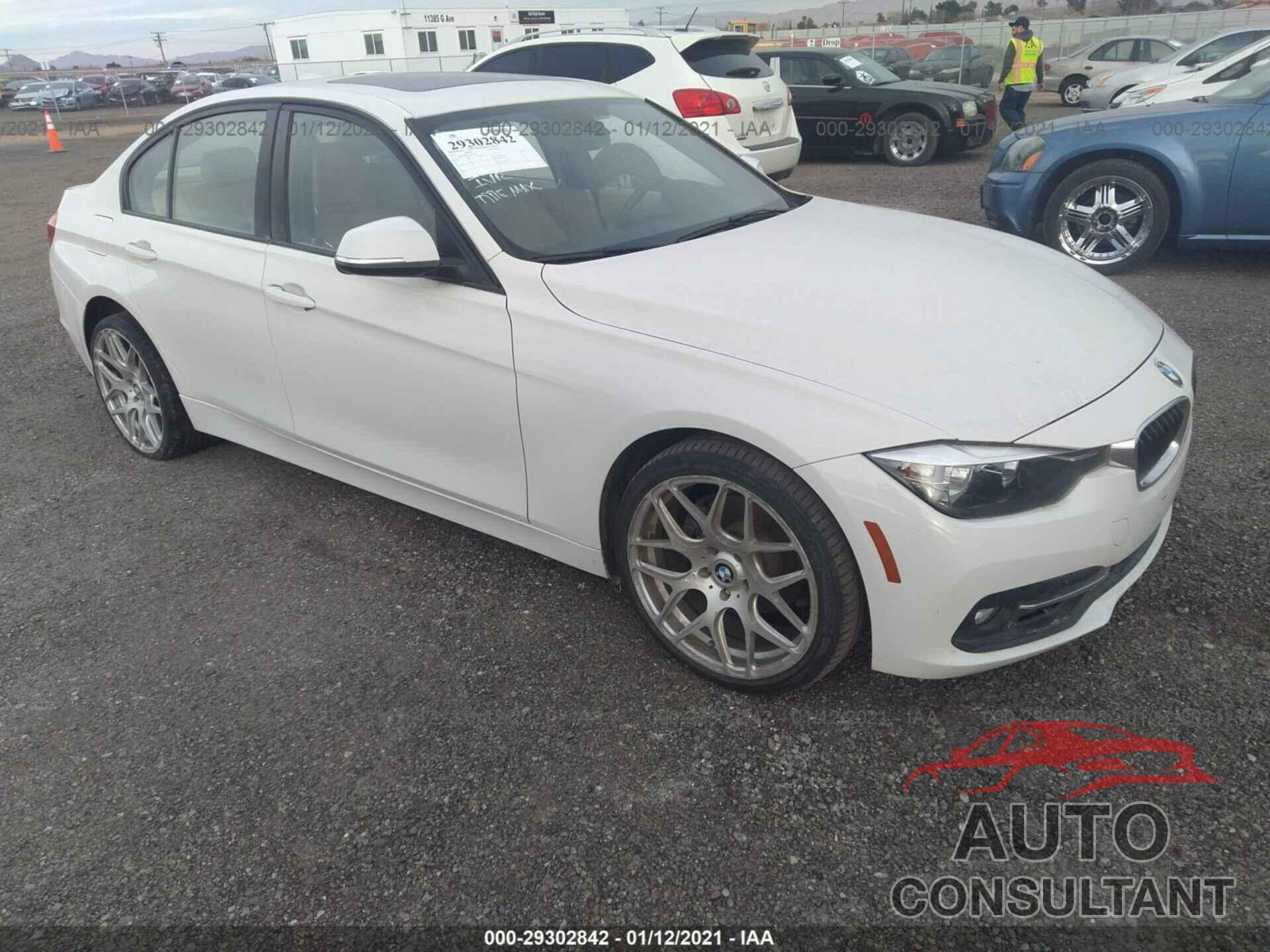 BMW 3 SERIES 2016 - WBA8E9C59GK645824