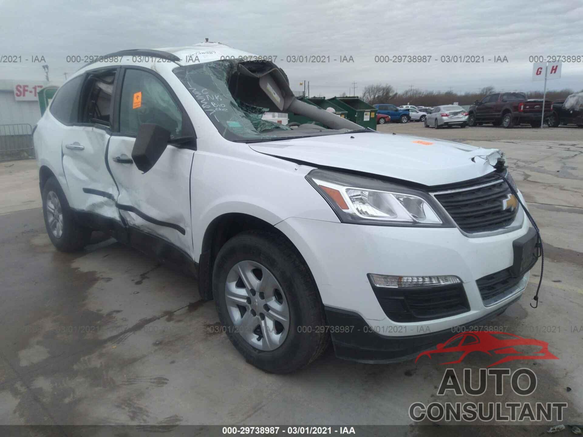CHEVROLET TRAVERSE 2017 - 1GNKRFED4HJ300439