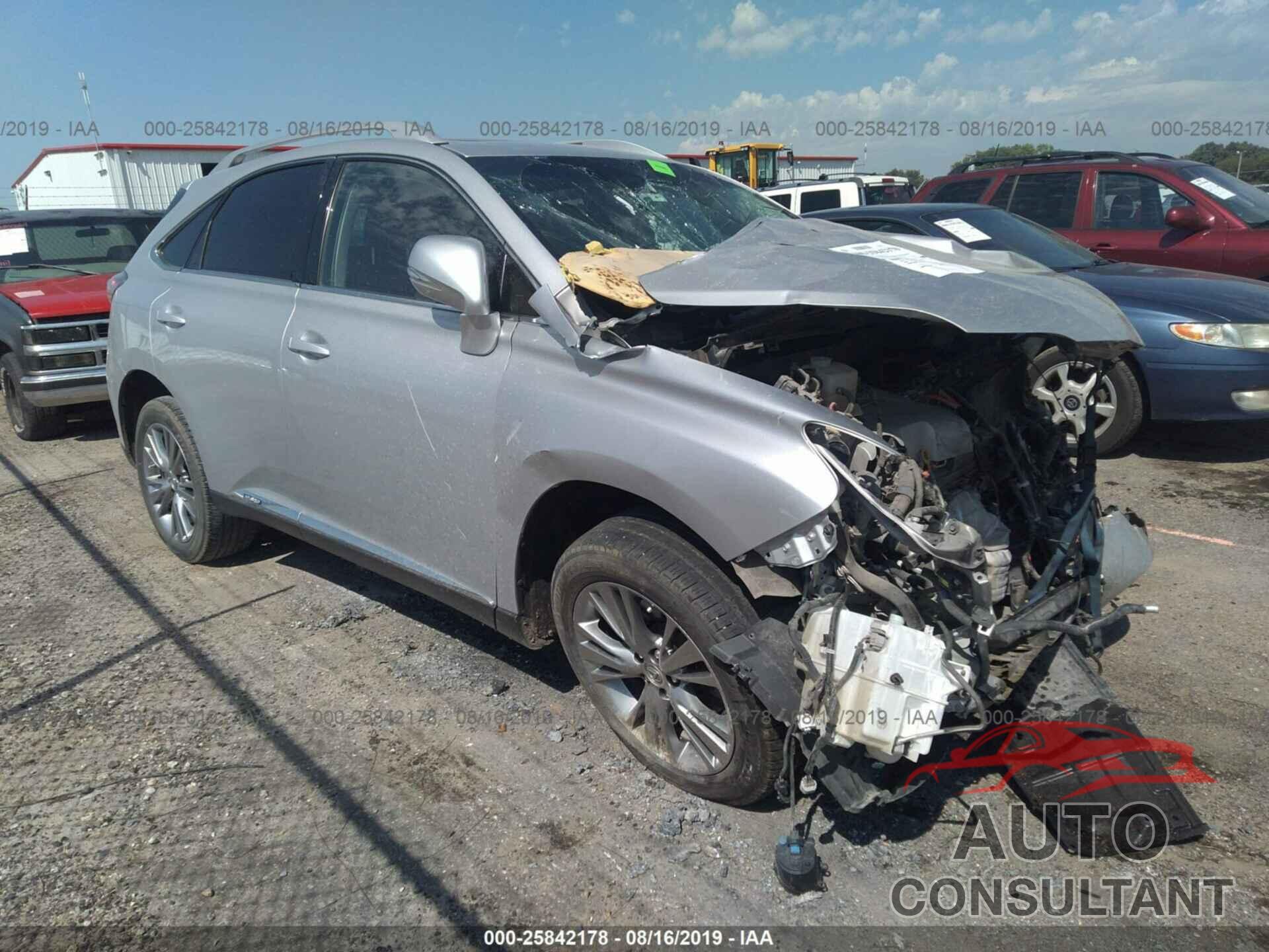 LEXUS RX 2013 - JTJBC1BAXD2052464