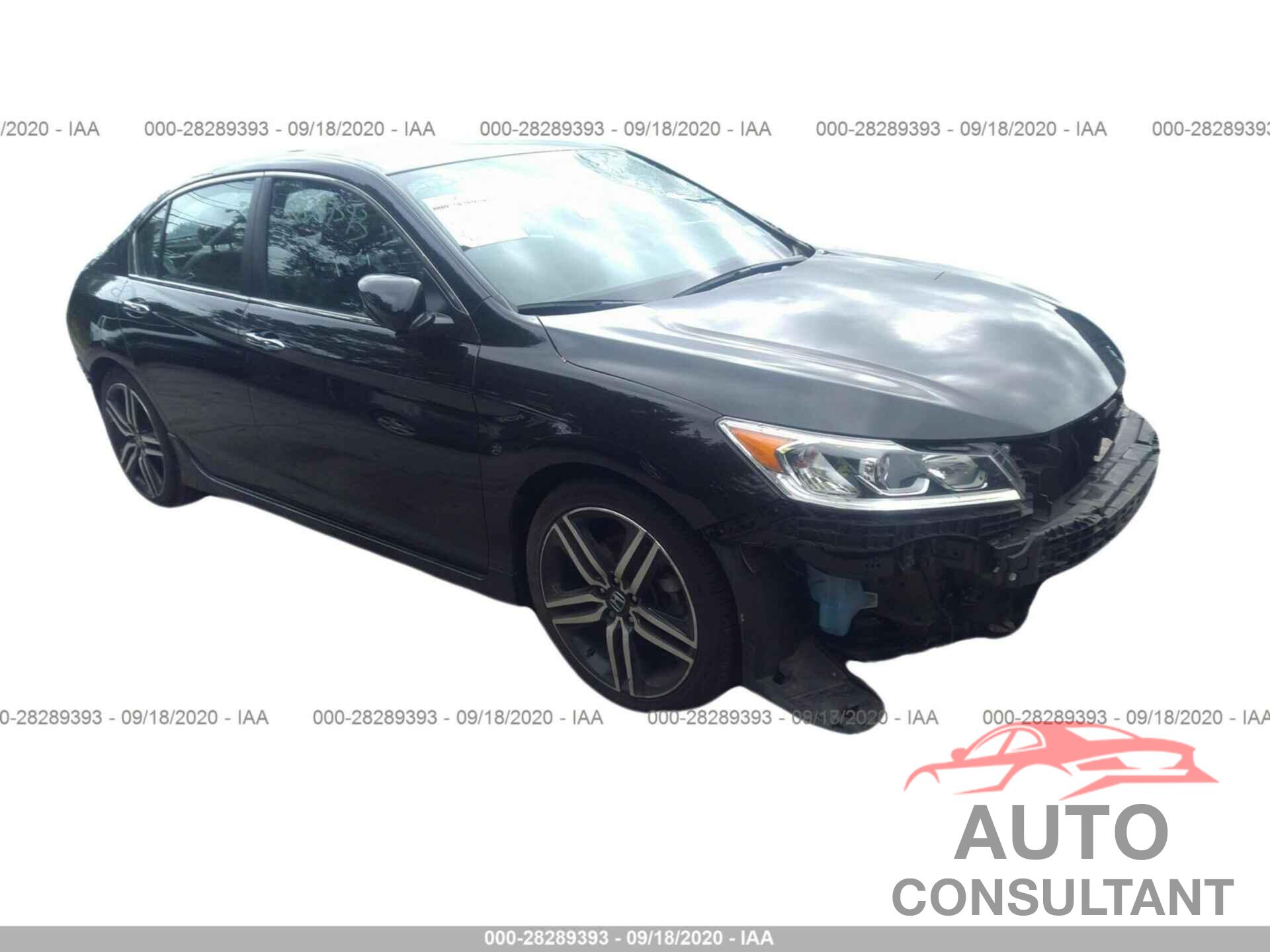 HONDA ACCORD SEDAN 2016 - 1HGCR2F56GA186957