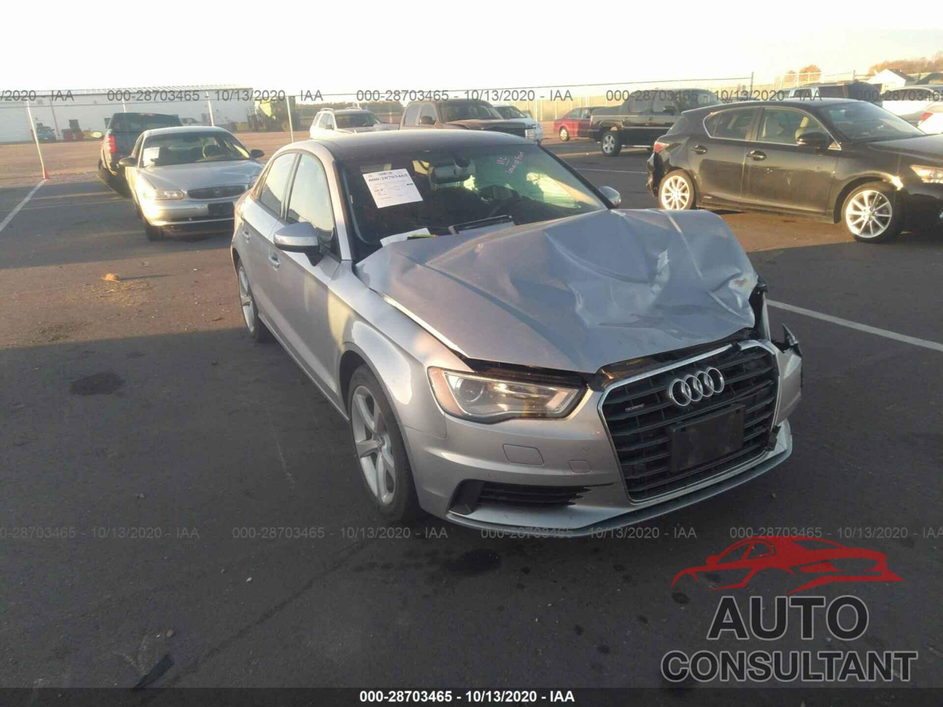 AUDI A3 2016 - WAUB8GFF0G1025195