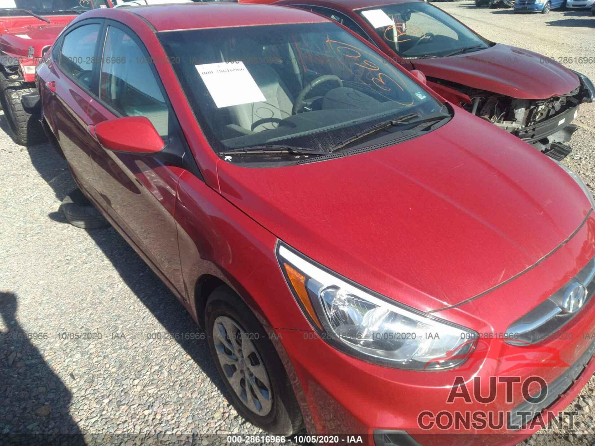 HYUNDAI ACCENT 2017 - KMHCT4AE7HU209287