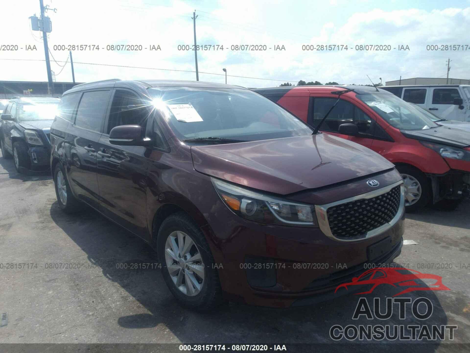 KIA SEDONA 2016 - KNDMB5C16G6083258