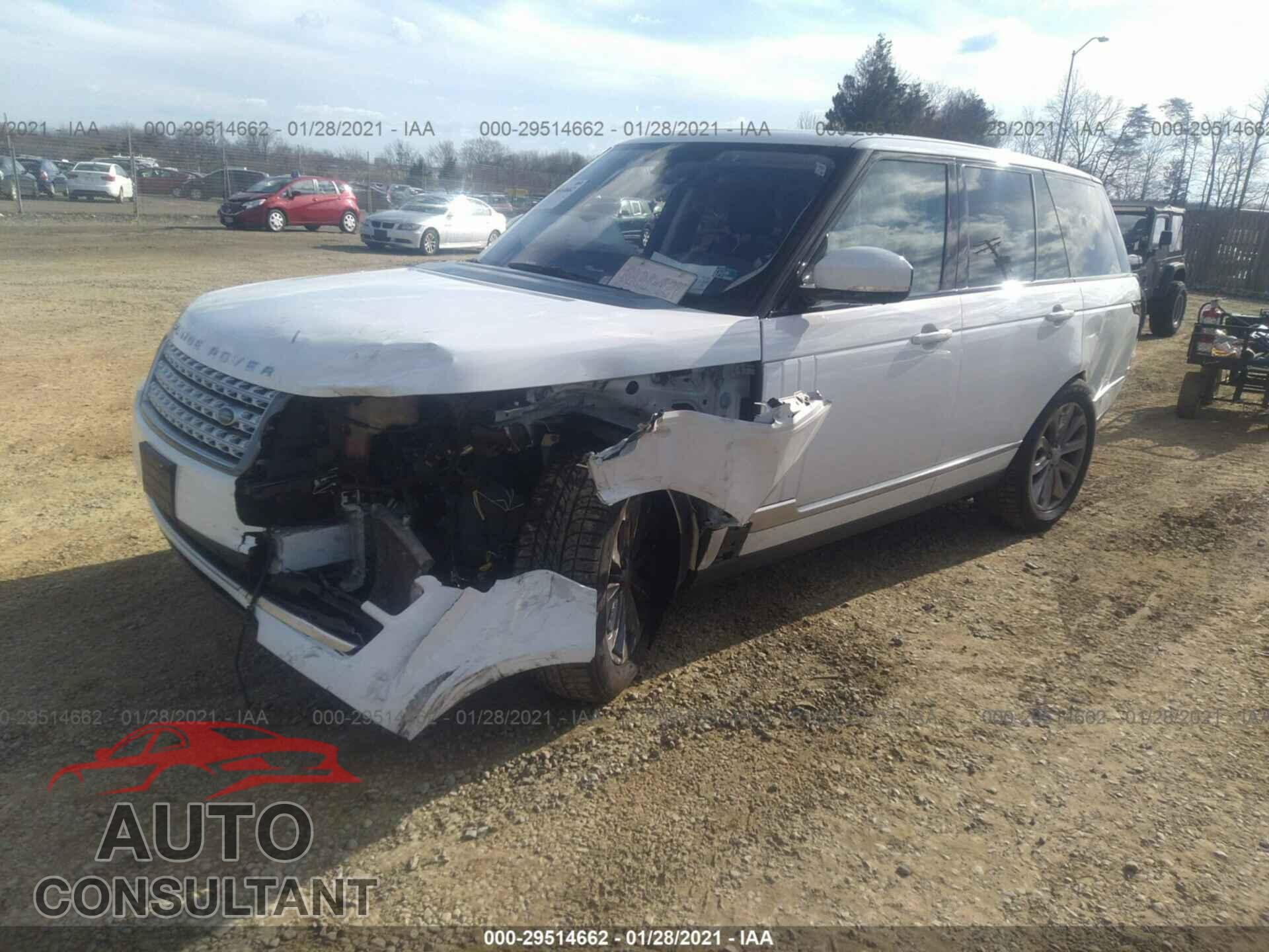 LAND ROVER RANGE ROVER 2016 - SALGS2PF0GA317045