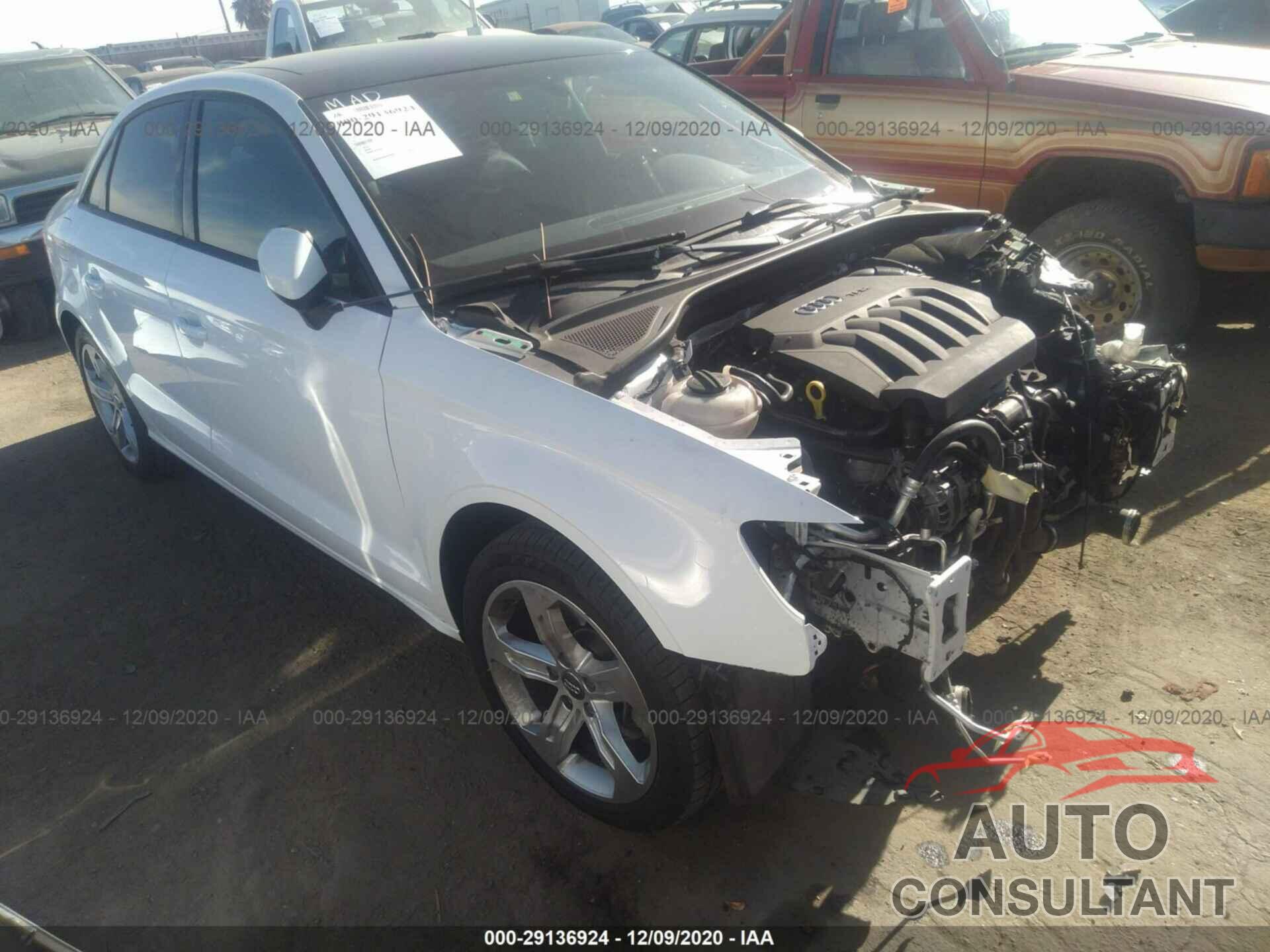 AUDI A3 SEDAN 2017 - WAUAUGFF2H1053959