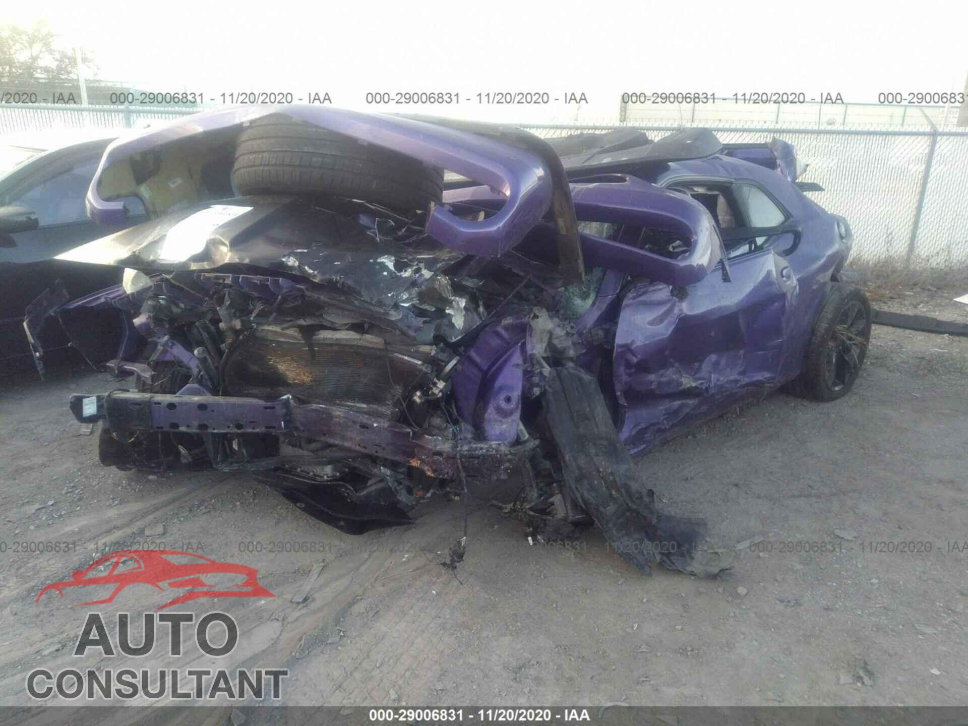 DODGE CHALLENGER 2016 - 2C3CDZAG2GH145889